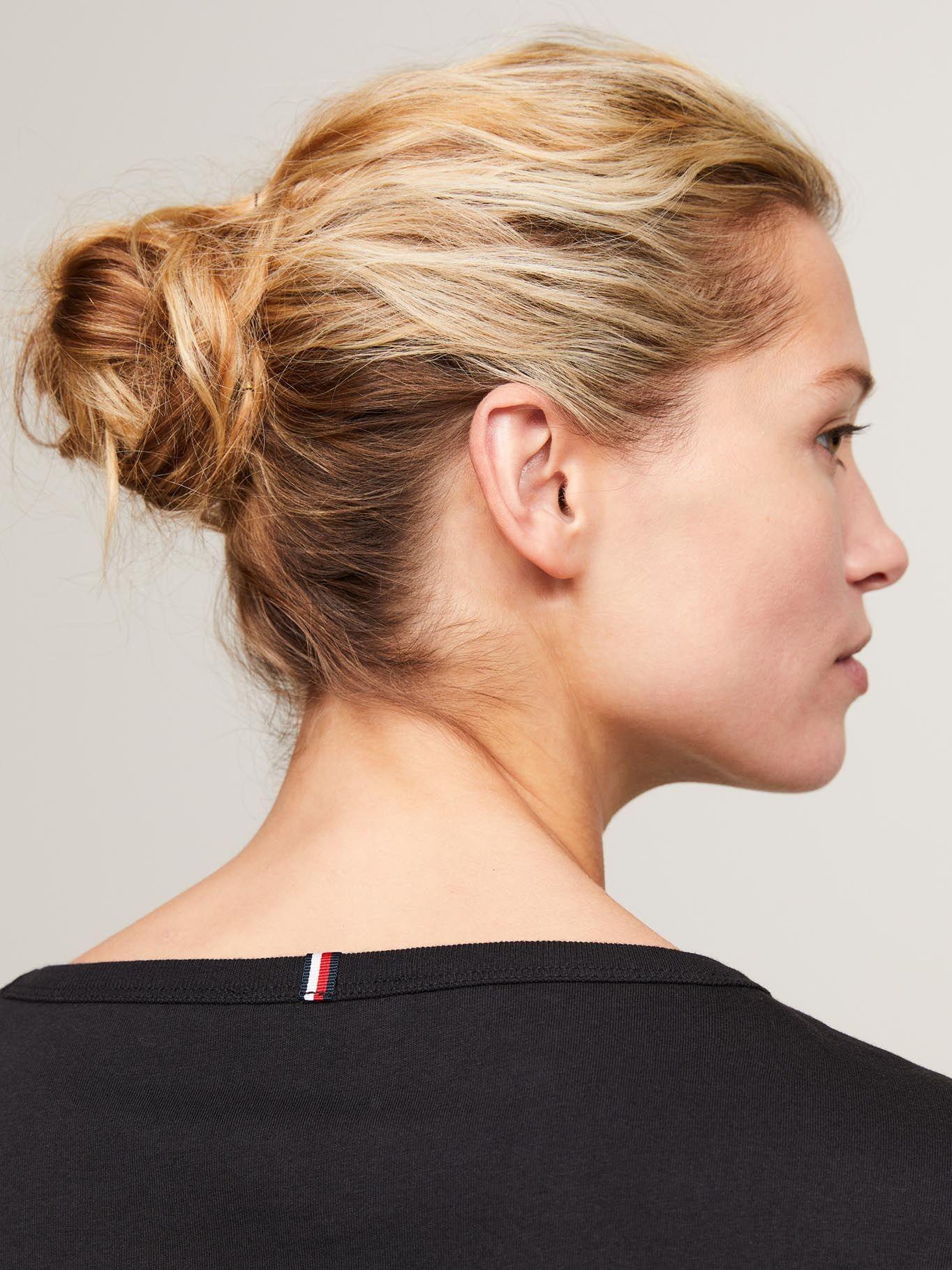 Polera Con Cierre De Lazo Negro Tommy Hilfiger-4