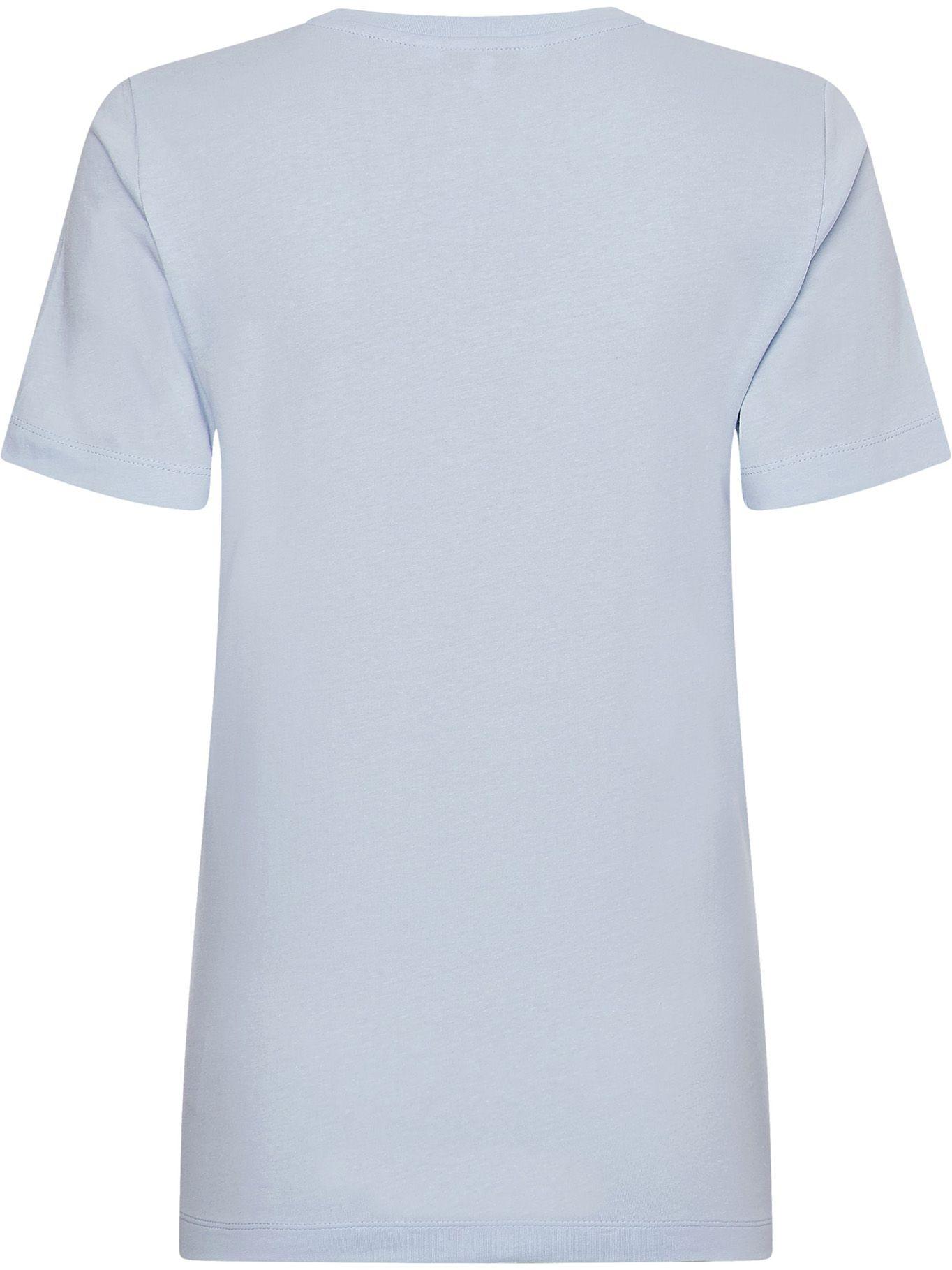 Polera Essential C-Neck Celeste Tommy Hilfiger M23-1