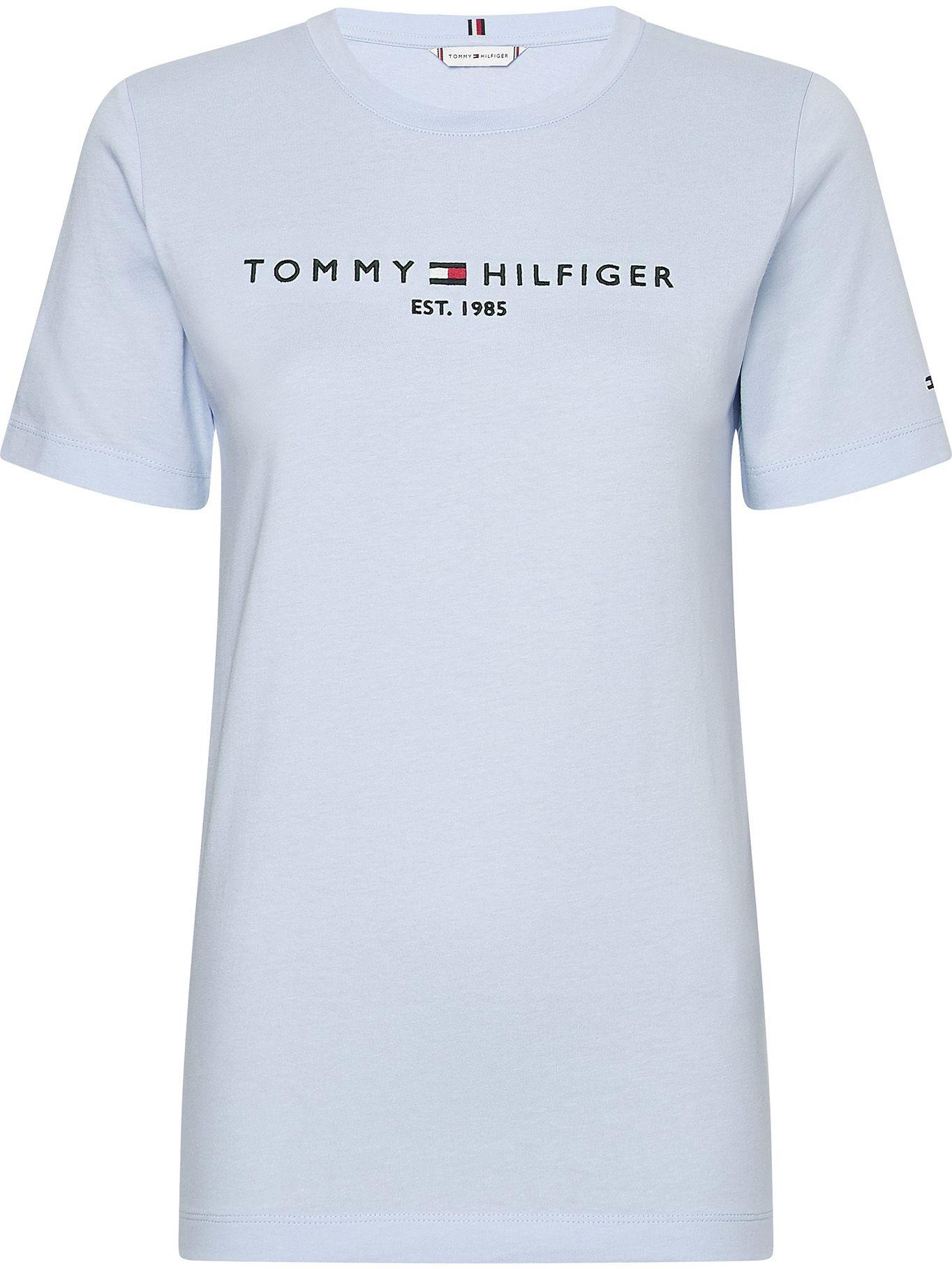 Polera Essential C-Neck Celeste Tommy Hilfiger M23-0