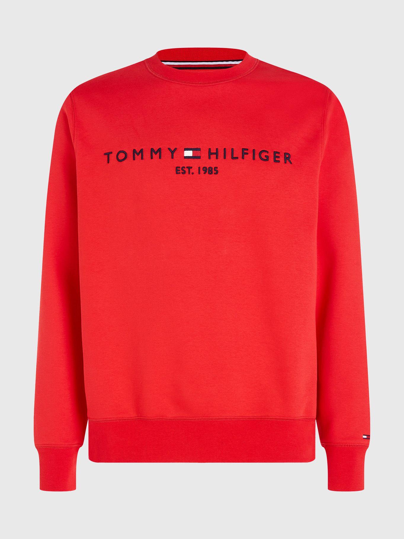 Polerón Established 1985 Rojo SNE Tommy Hilfiger-4