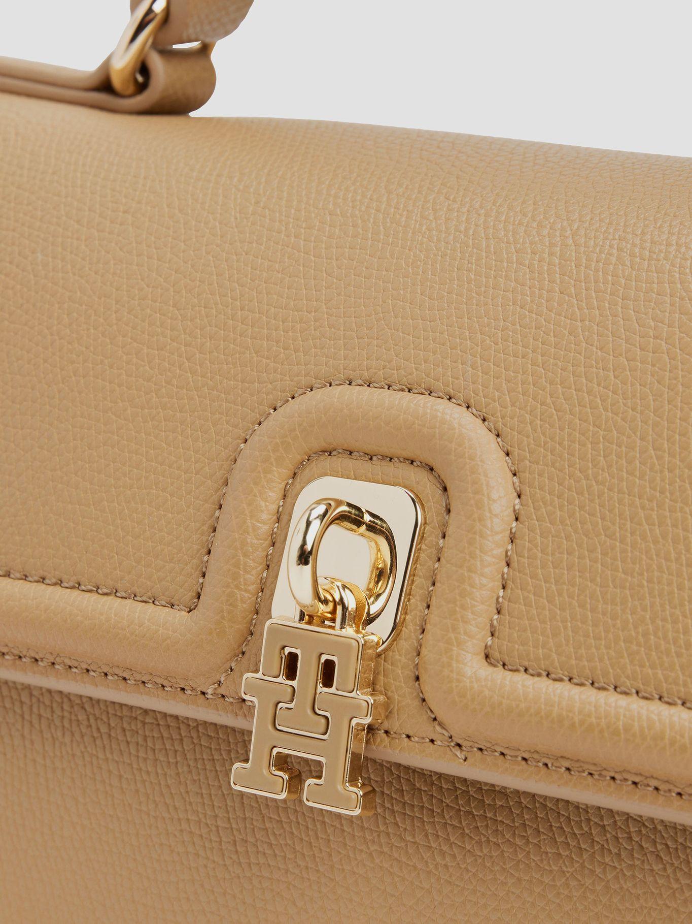 Cartera Eternity Mini Satchel Beige Tommy Hilfiger-3
