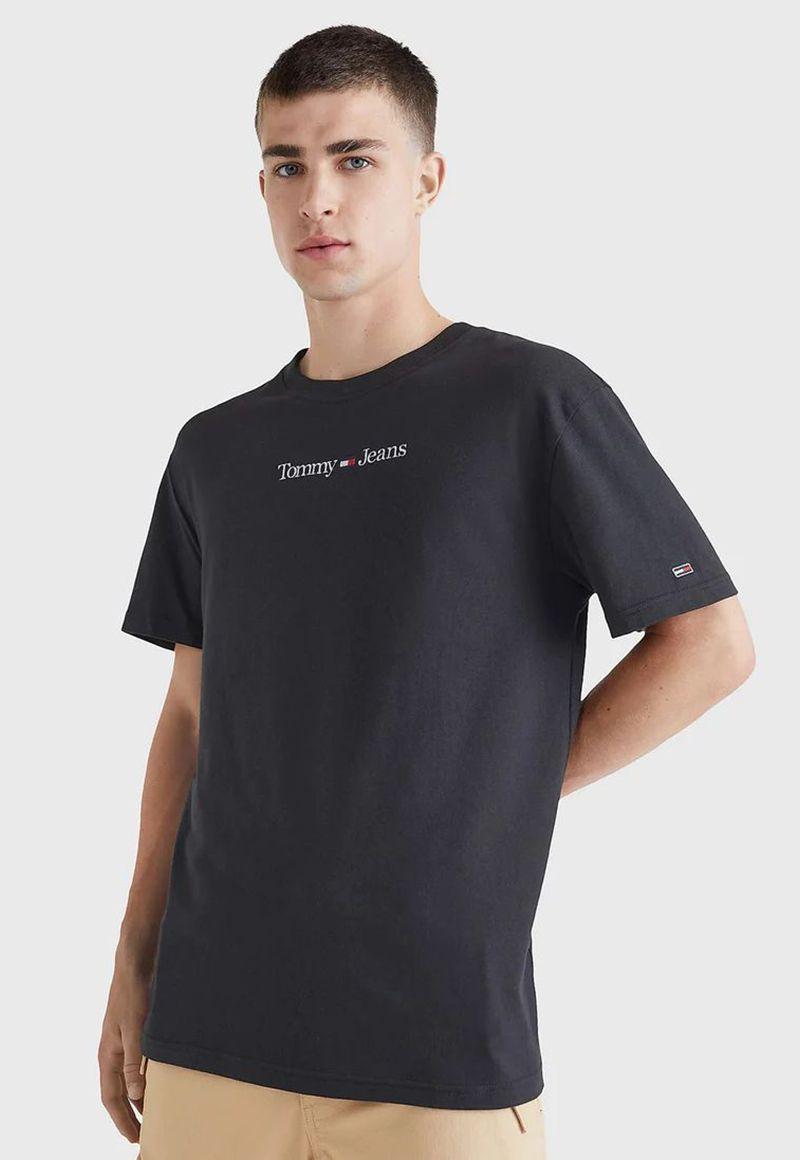 Polera Classic Linear Negro Tommy Jeans-0
