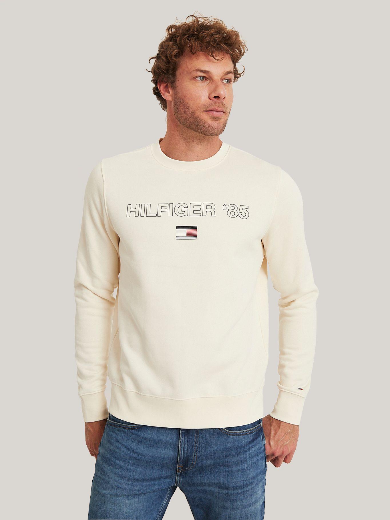 Polerón Logo 1985 Beige Tommy Hilfiger-0