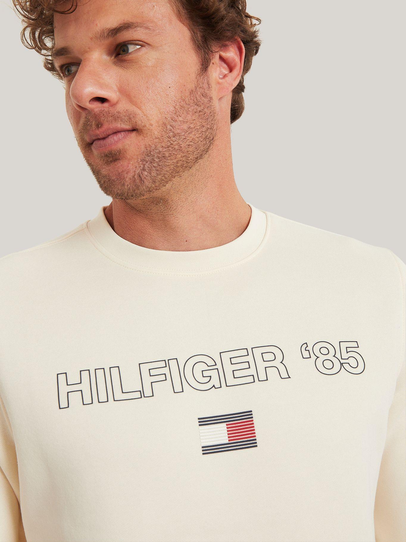 Polerón Logo 1985 Beige Tommy Hilfiger-3