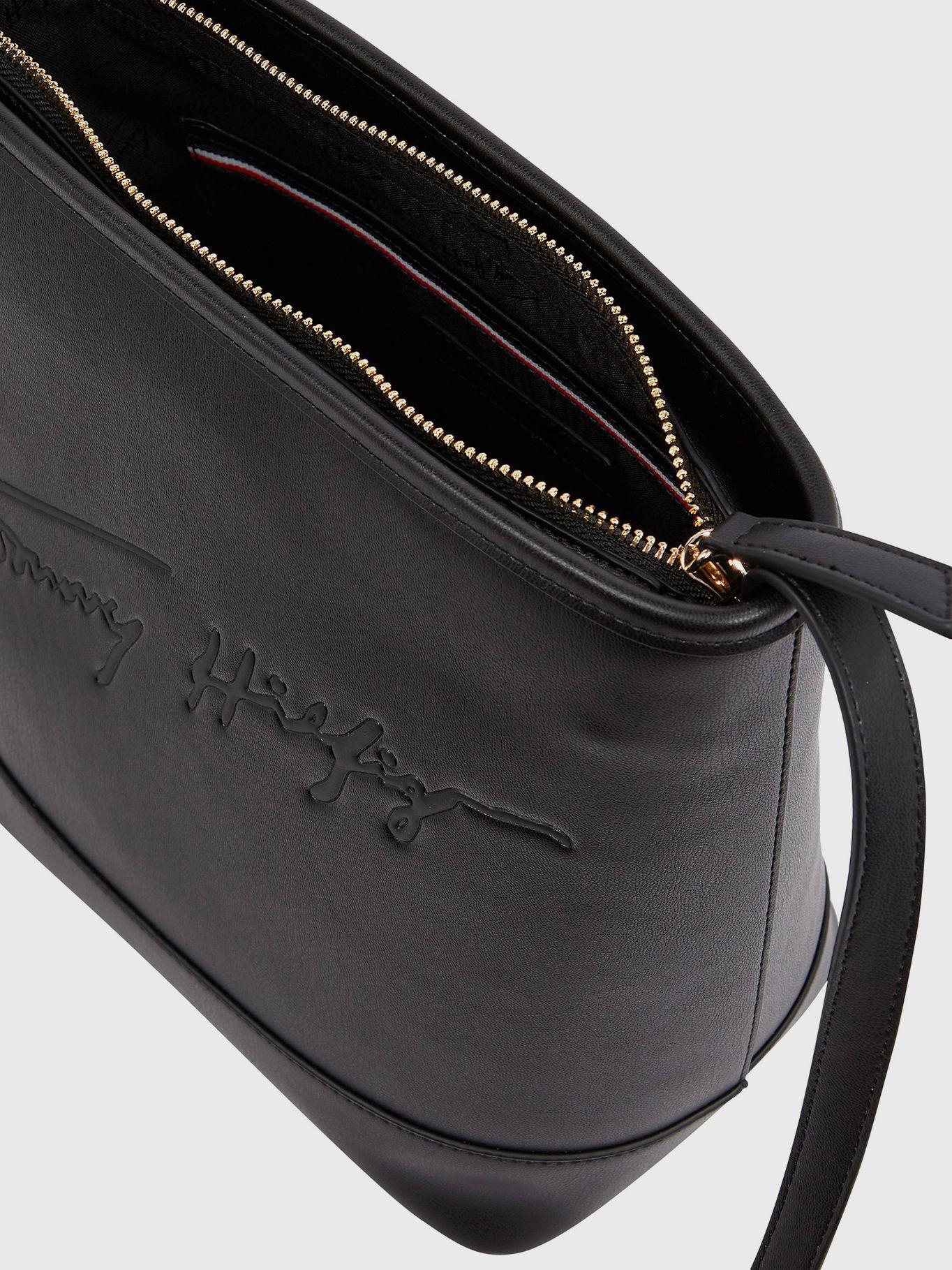 Cartera Crossover Signature Negro Tommy Hilfiger-3