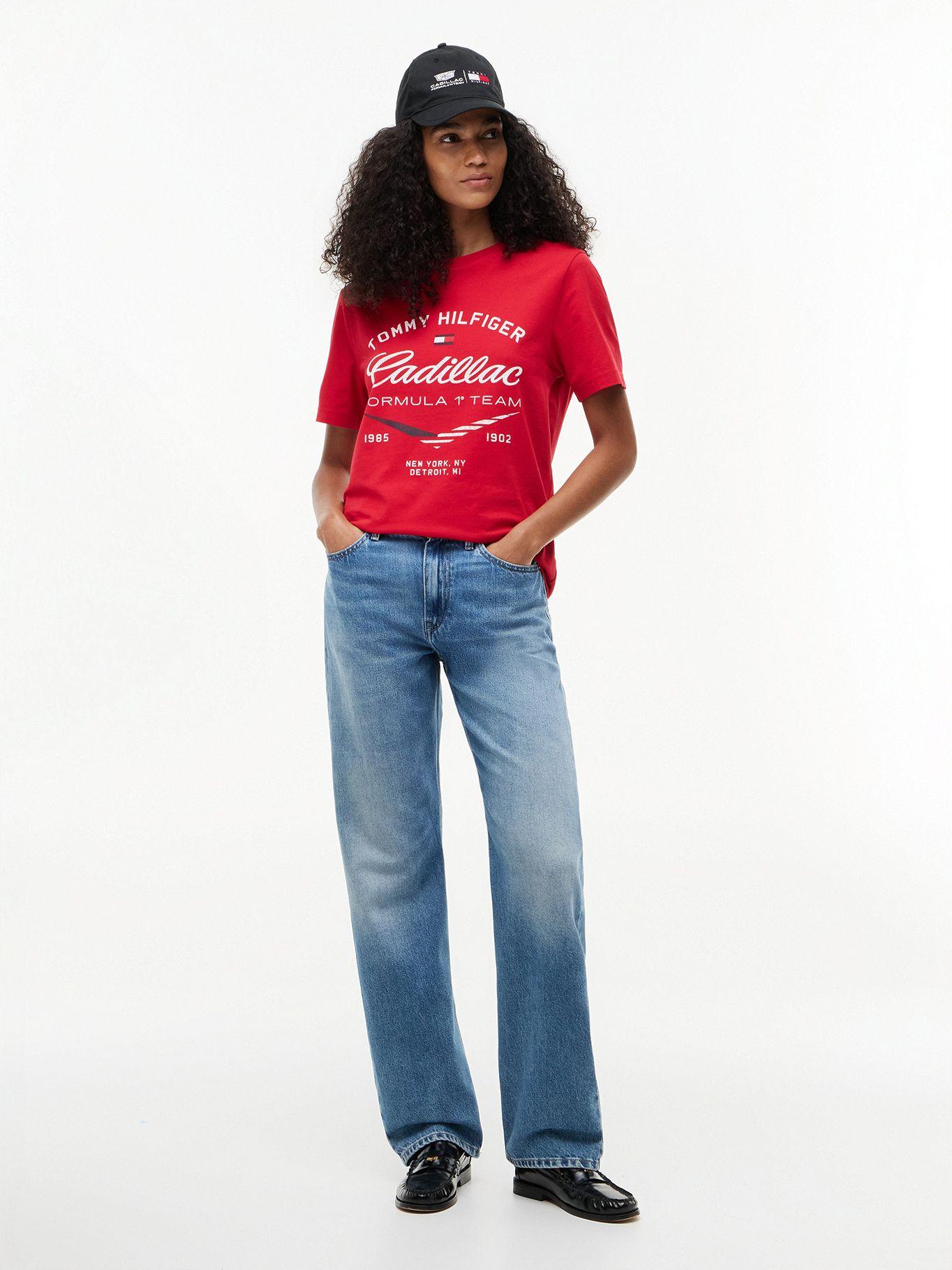 Polera TH x Cadillac F1 Regular Rojo Tommy Hilfiger-3