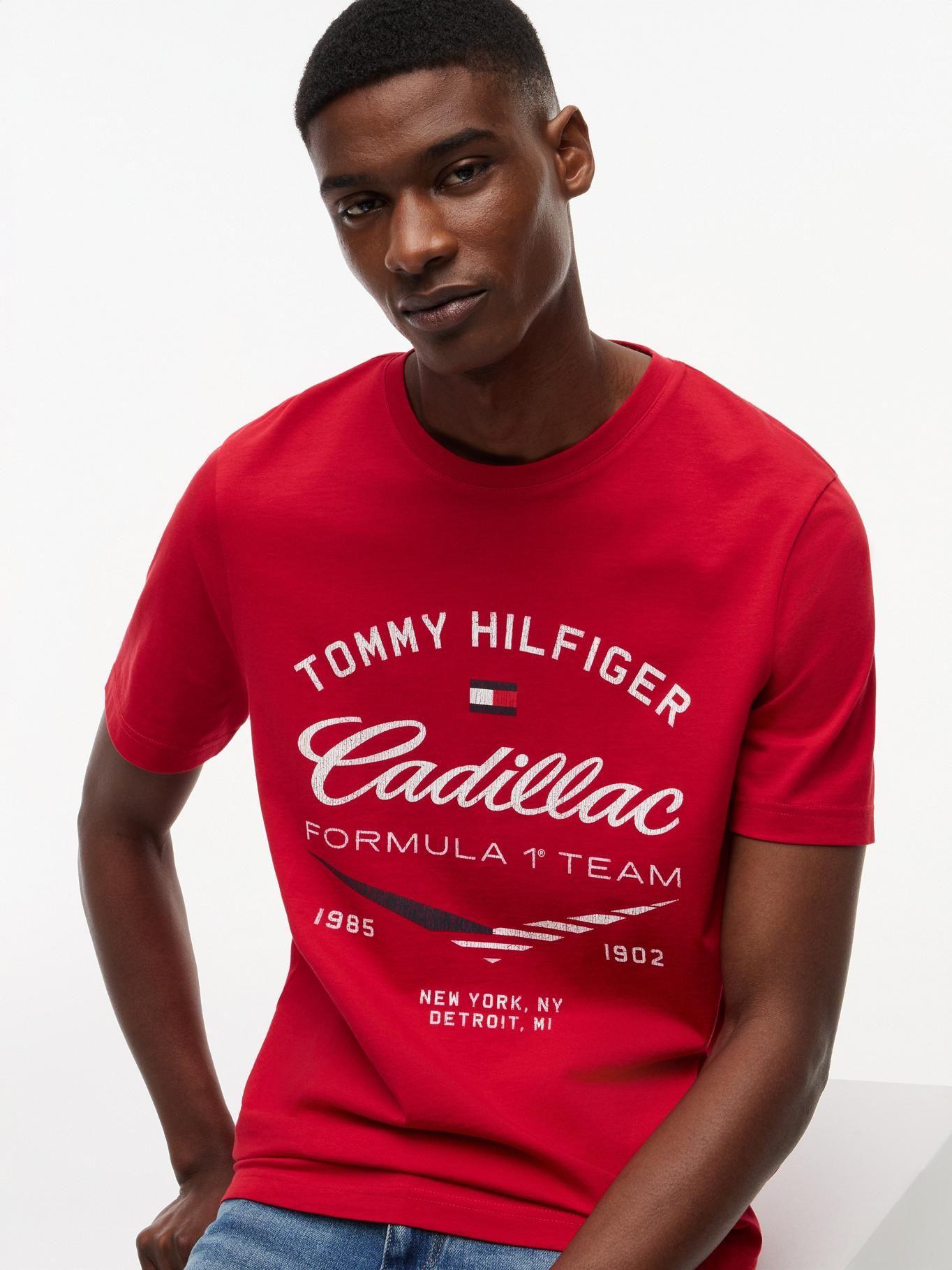 Polera TH x Cadillac F1 Regular Rojo Tommy Hilfiger-6