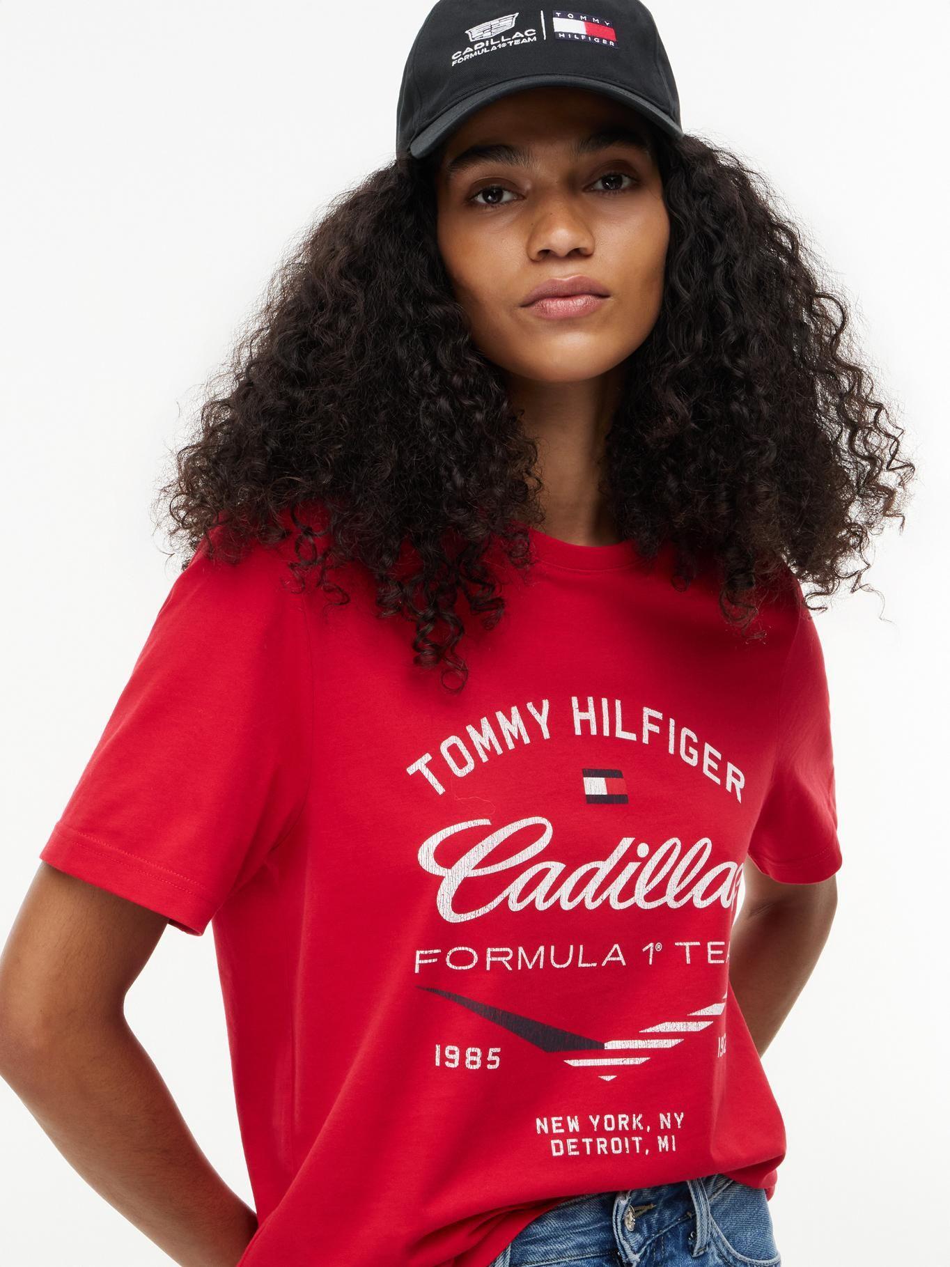 Polera TH x Cadillac F1 Regular Rojo Tommy Hilfiger-7