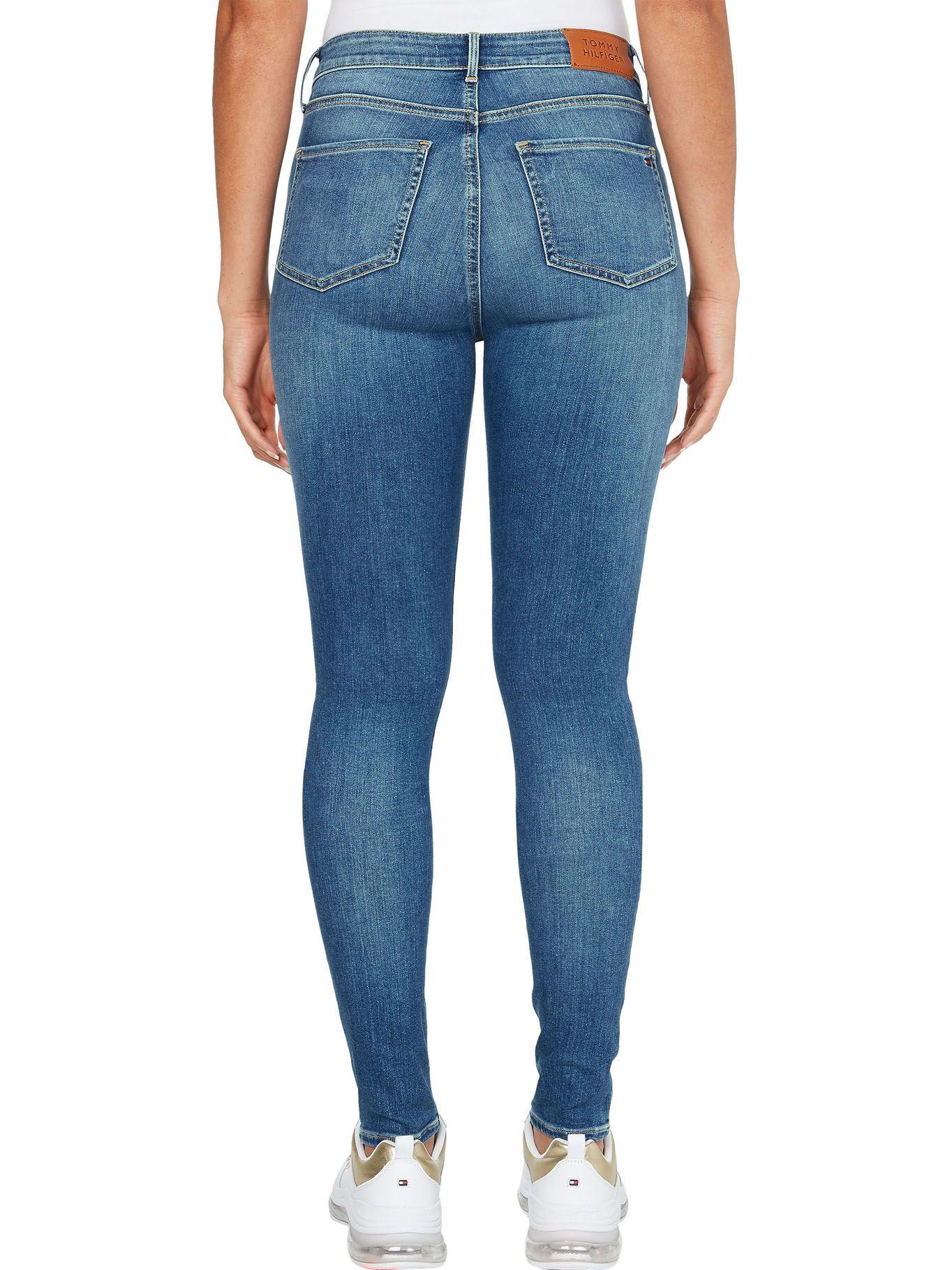 Jeans Harlem Super Skinny Altos Azul Tommy Hilfiger-1