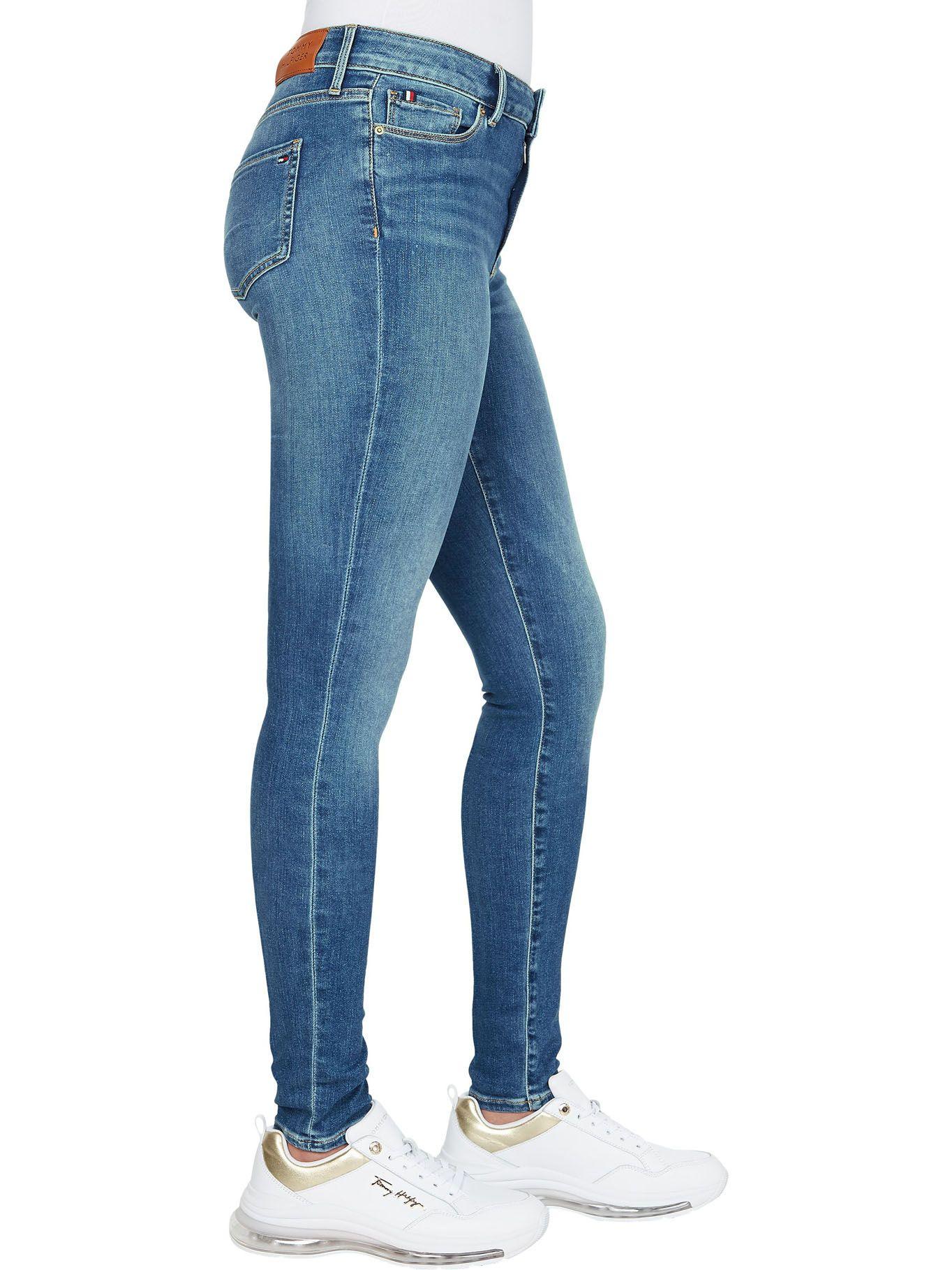 Jeans Harlem Super Skinny Altos Azul Tommy Hilfiger-3