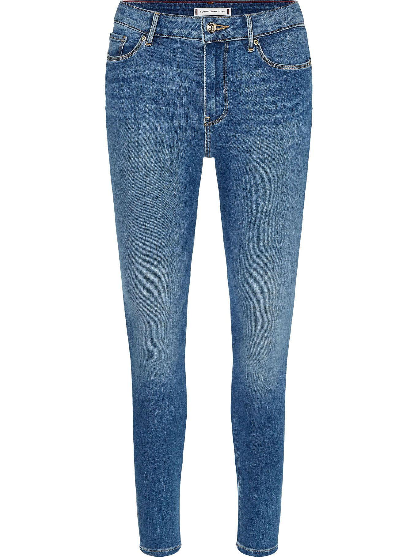 Jeans Harlem Super Skinny Altos Azul Tommy Hilfiger-0