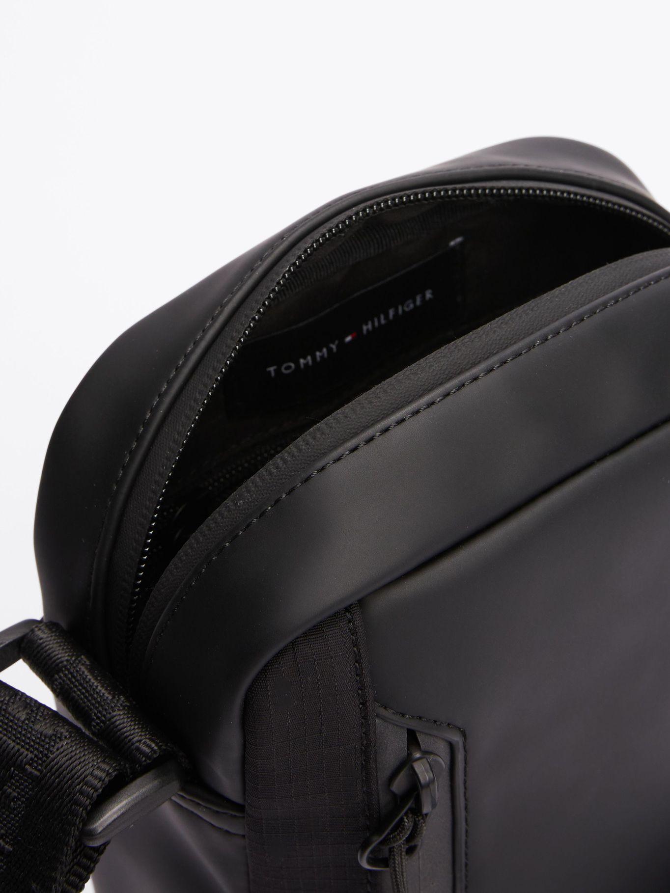 Bolso Reporter Con Logo Engomado Negro Tommy Hilfiger-2