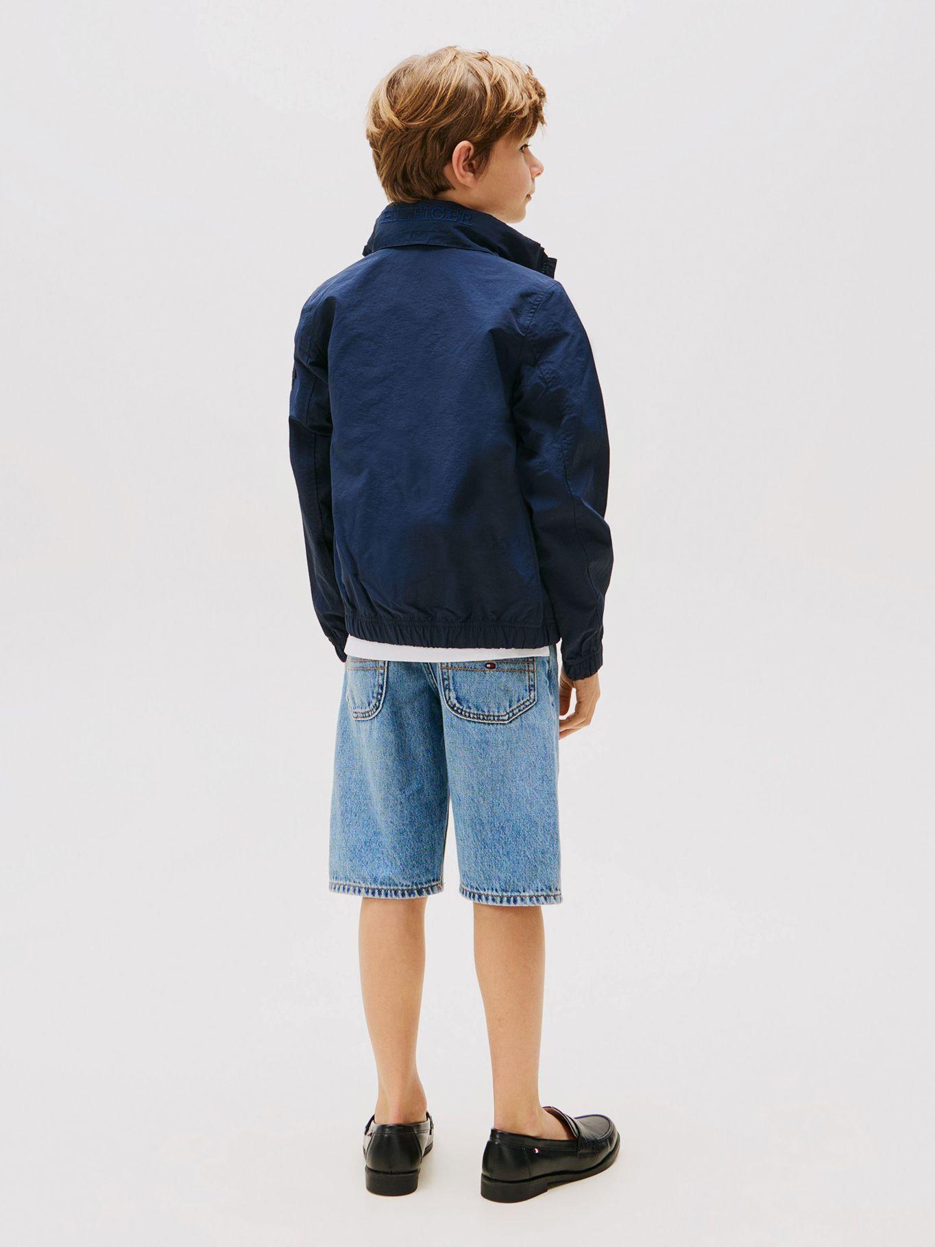 Chaqueta Gorro Y Parche Del Logo Azul Tommy Hilfiger-2
