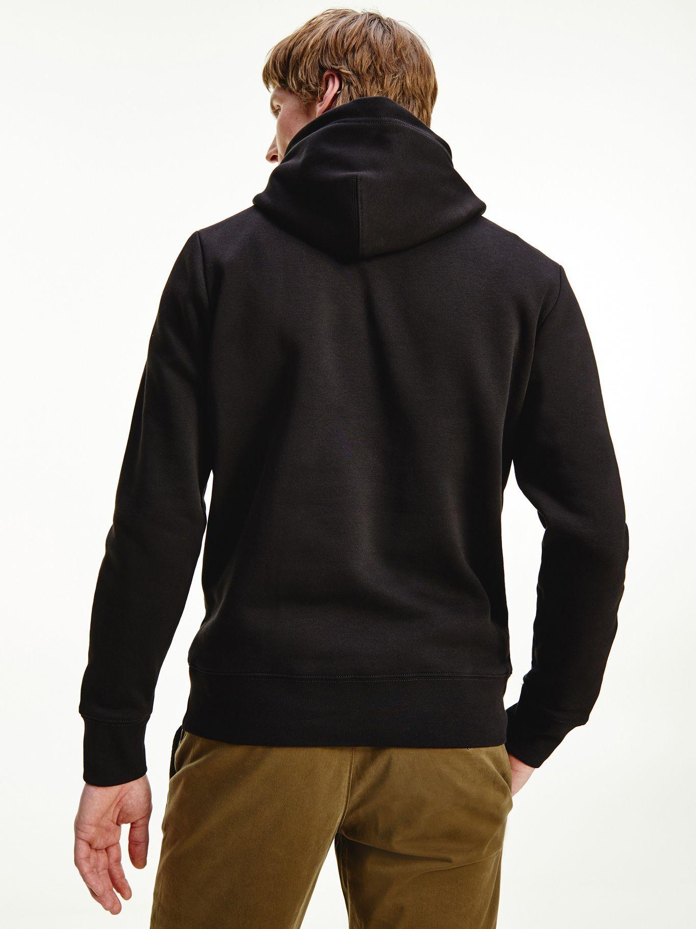 Polerón Hoodie Stripe Negro Tommy Hilfiger M2-1