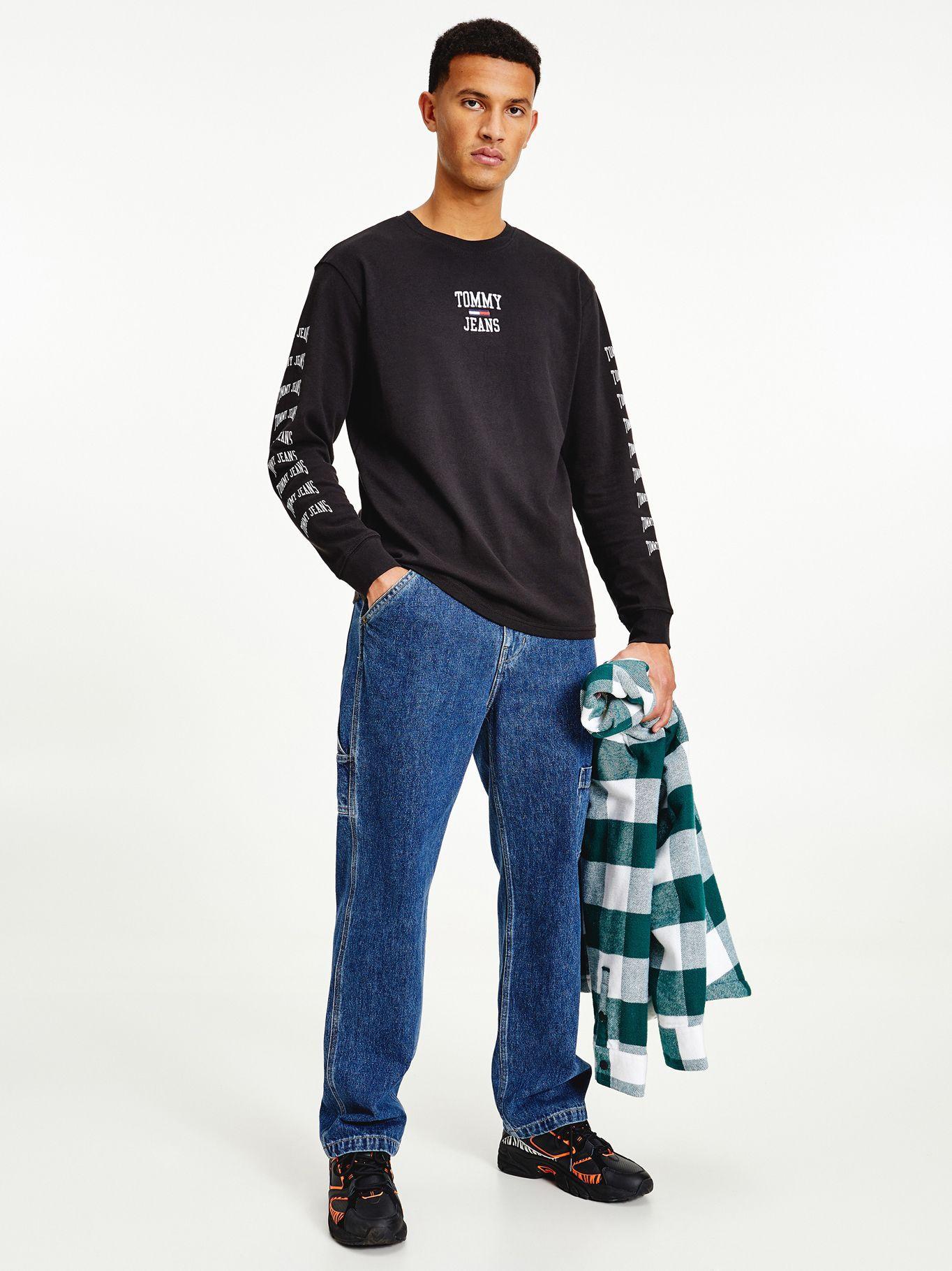 Polera Graphic Logo Negro Tommy Jeans F2-0