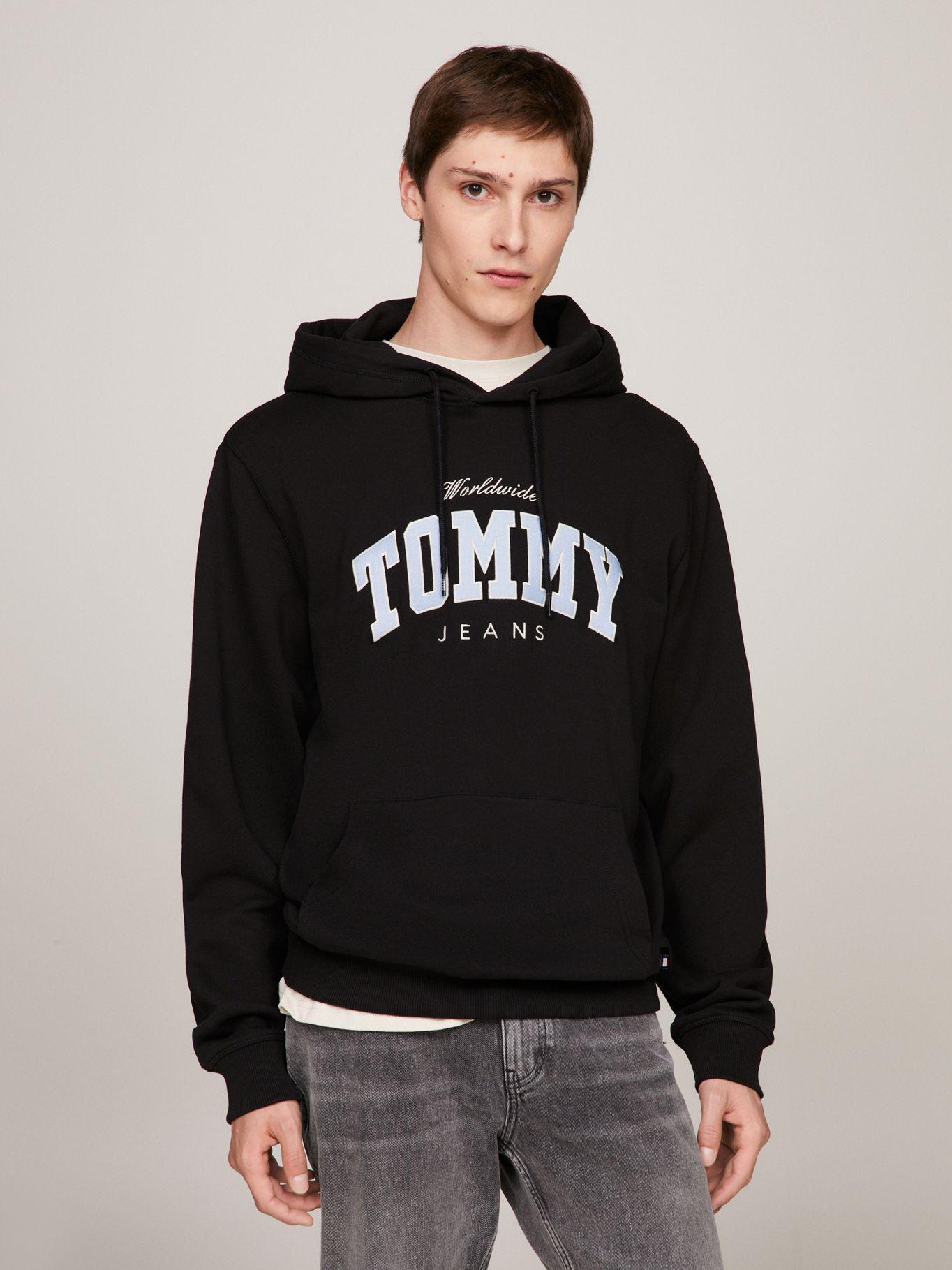 Polerón Hoodie Ny Varsity  Negro Tommy Hilfiger-0