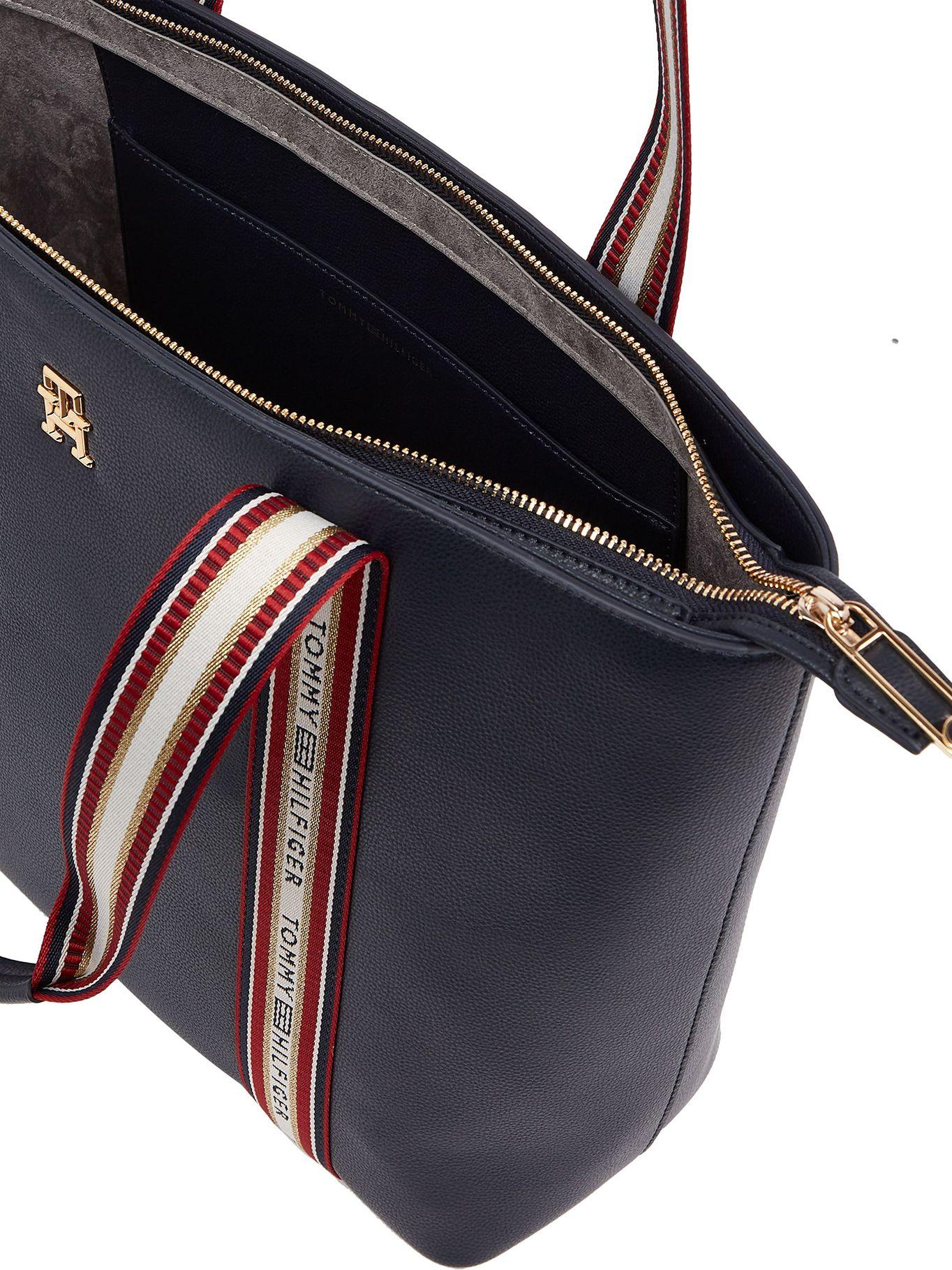 Bolso Shopper Life Con Logo Azul Tommy Hilfiger-3