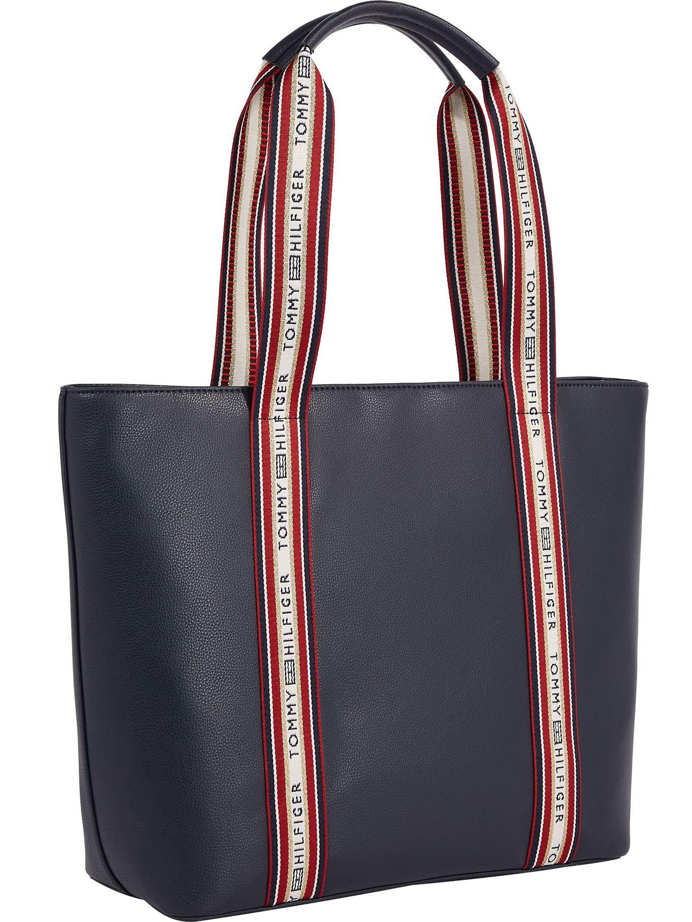 Bolso Shopper Life Con Logo Azul Tommy Hilfiger-1