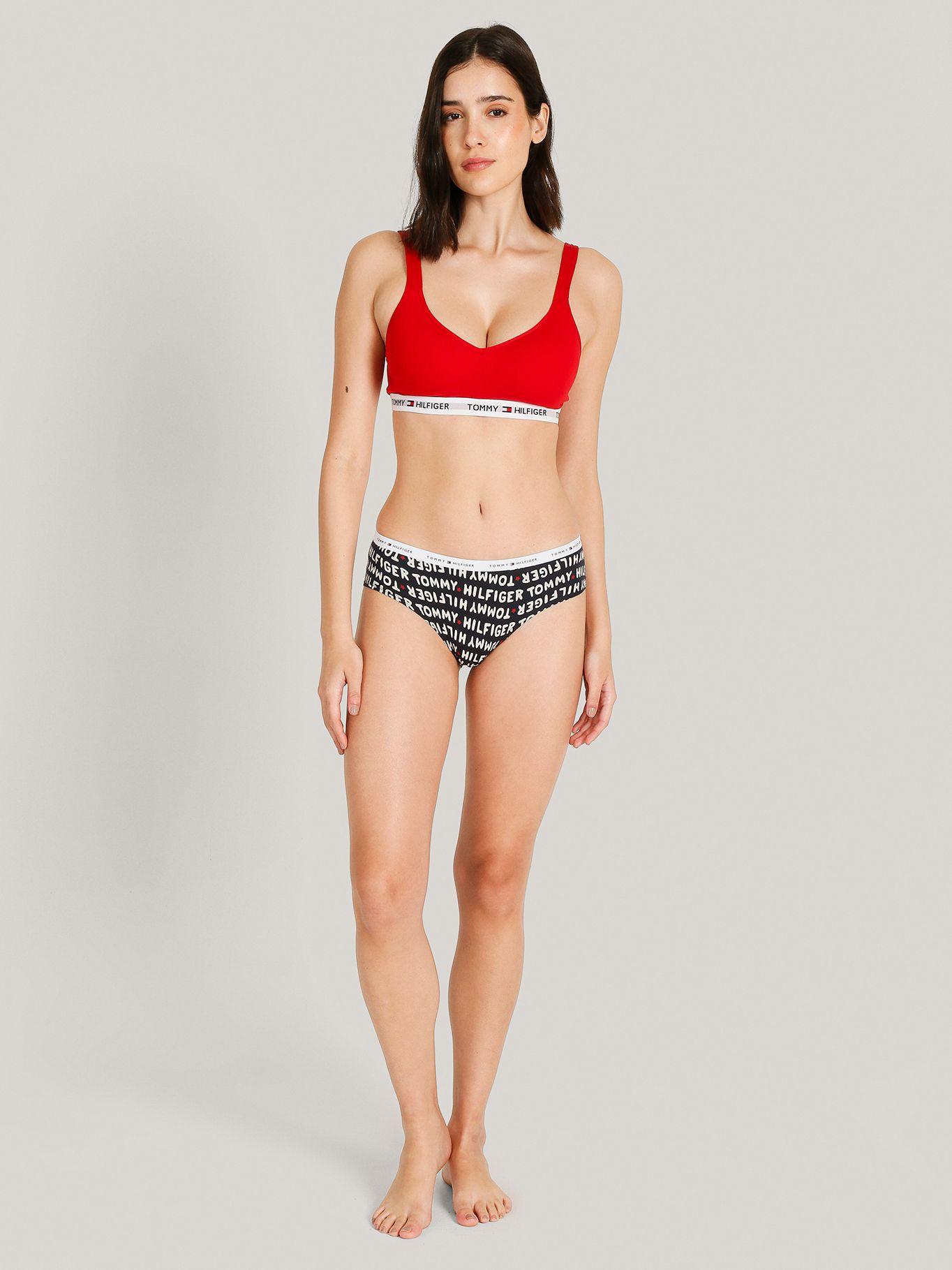 Bralette Classic Core Con Logo Rojo Tommy Hilfiger-1