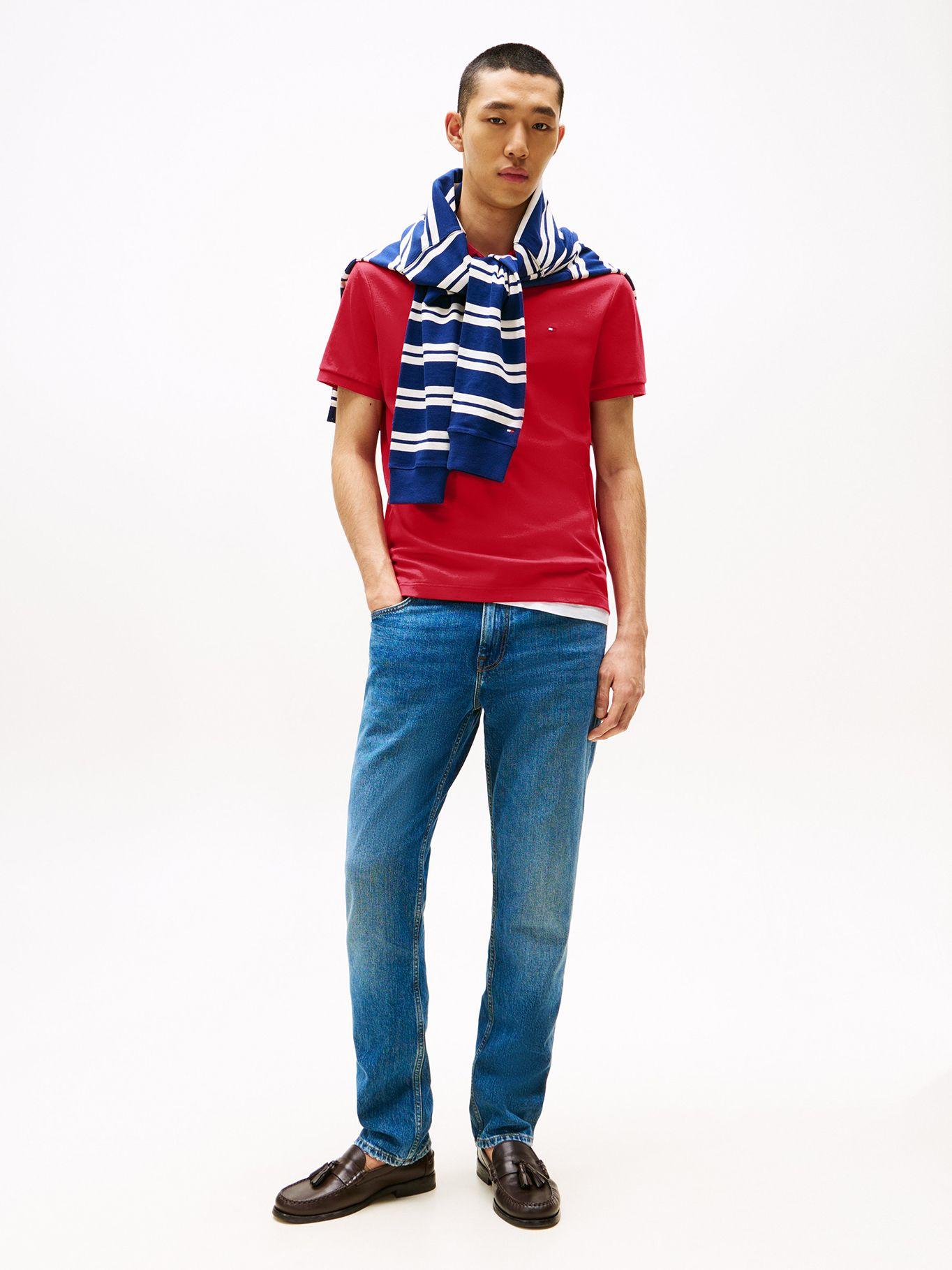 Polo Liquid Cotton Regular Fit Rojo XLD Tommy Hilfiger-1