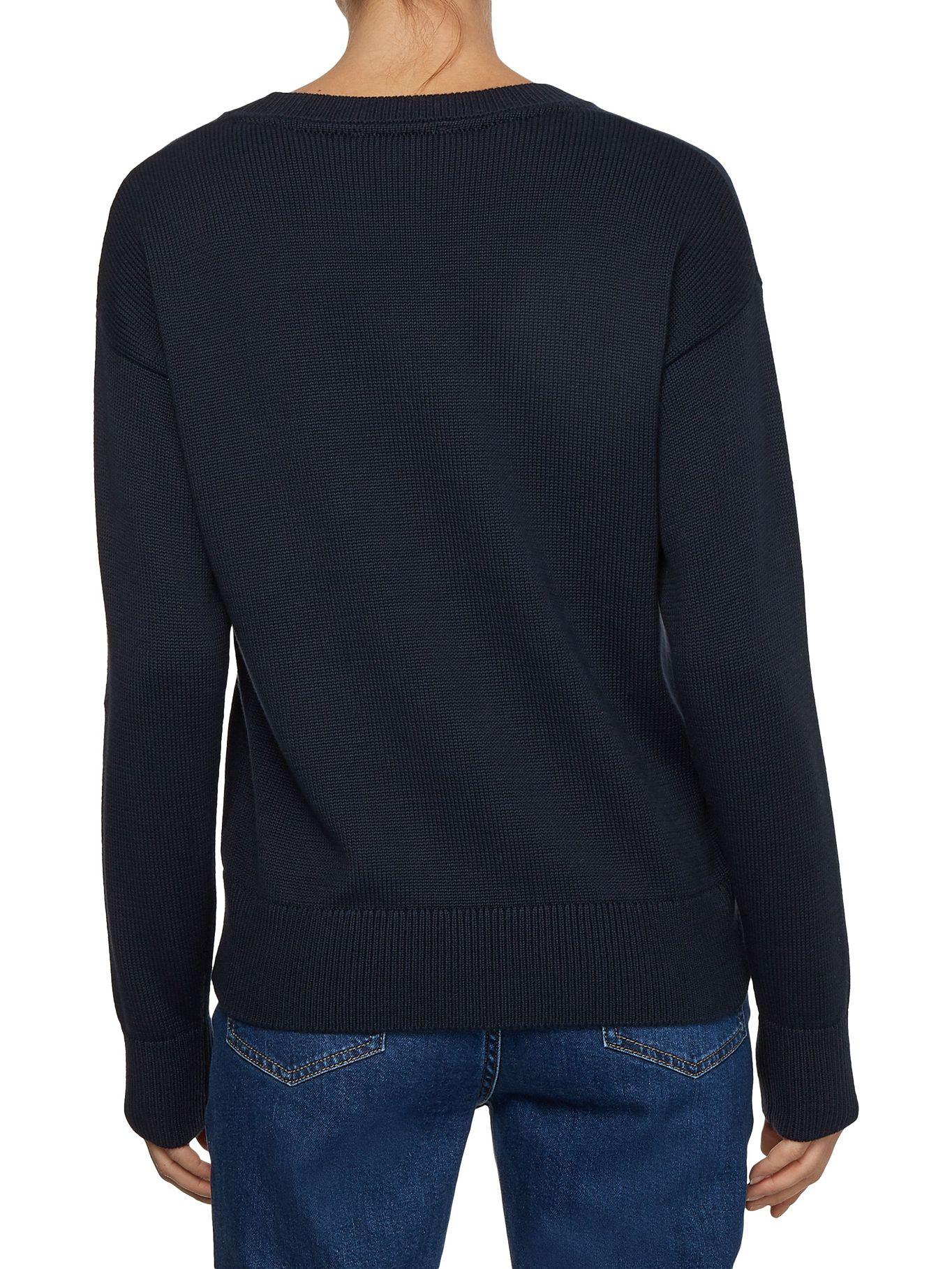 Sweater State Of Mind Logo Azul Tommy Hilfiger-1