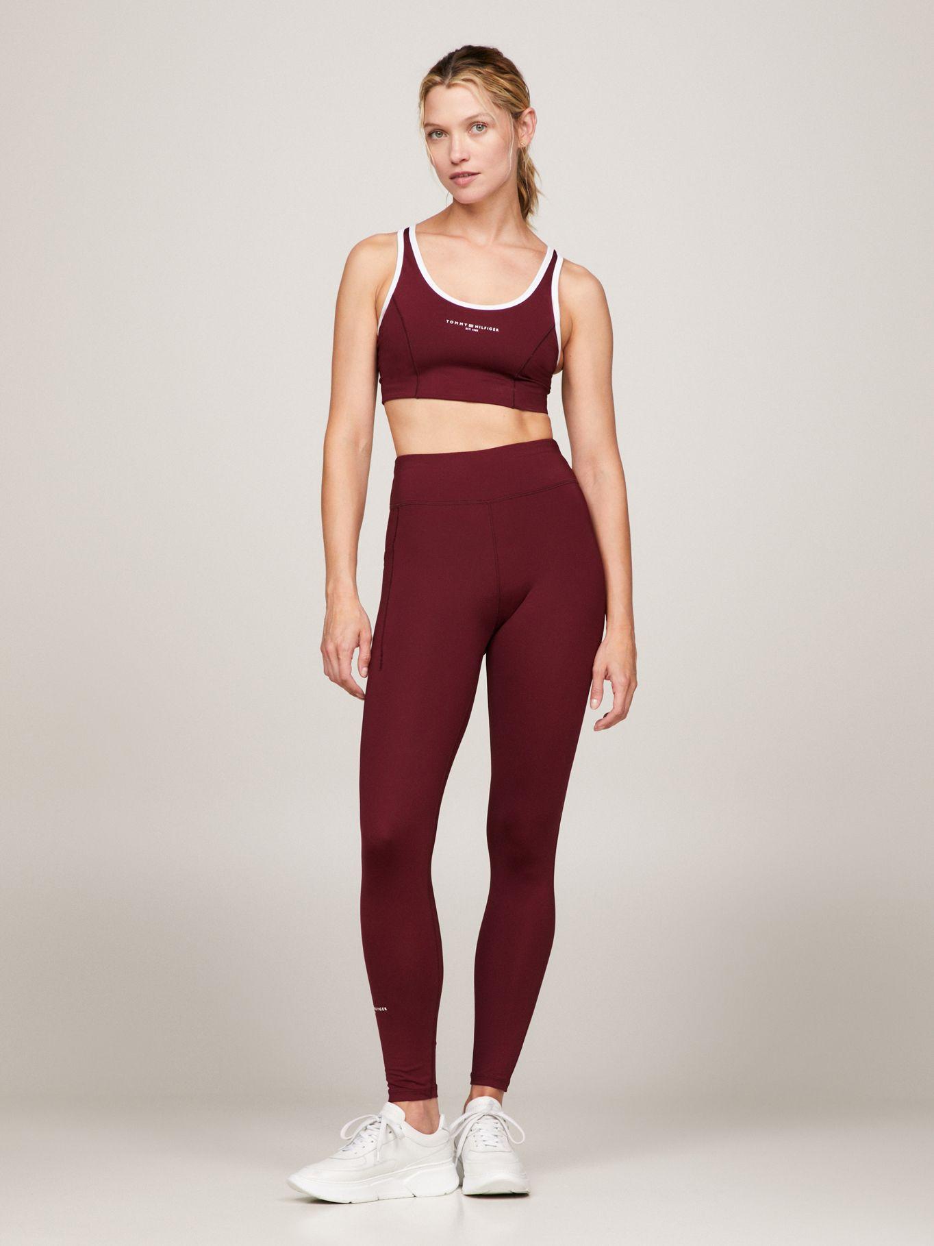 LEGGINGS SPORT SIGNATURE BURDEO TOMMY HILFIGER-1