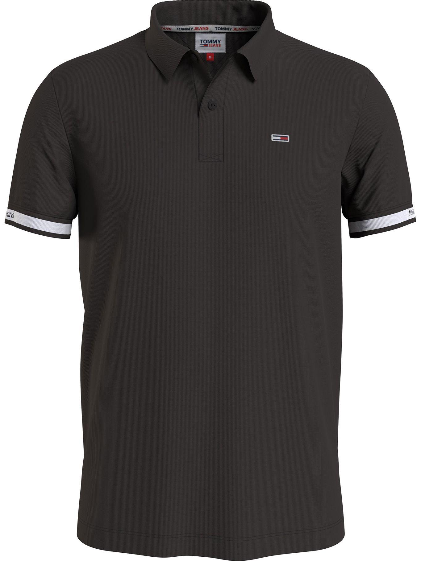 Polo Classic Essential Con Logo Negro Tommy Hilfiger-0