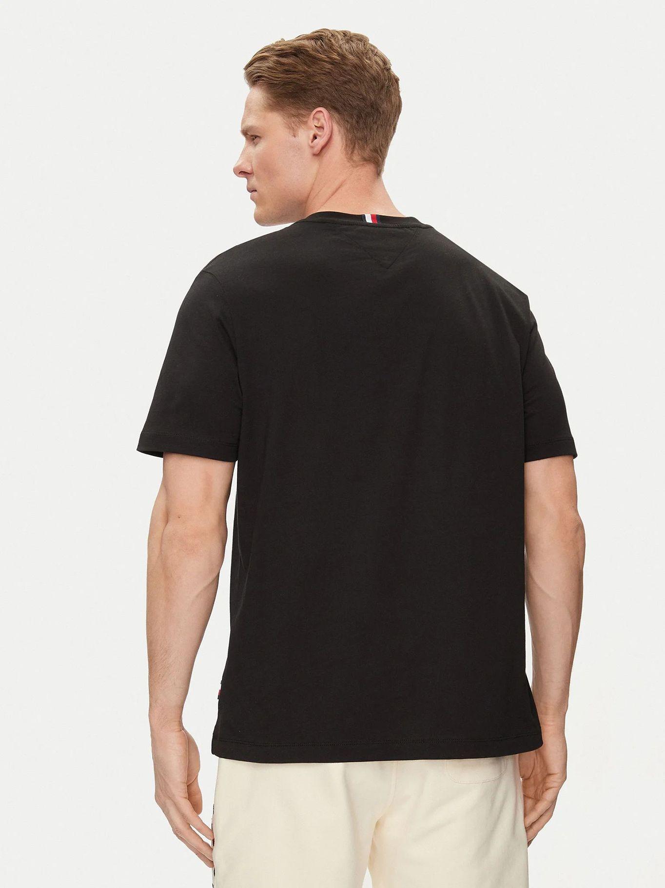 Polera Logo 1985 Regular Fit Negro Tommy Hilfiger-2