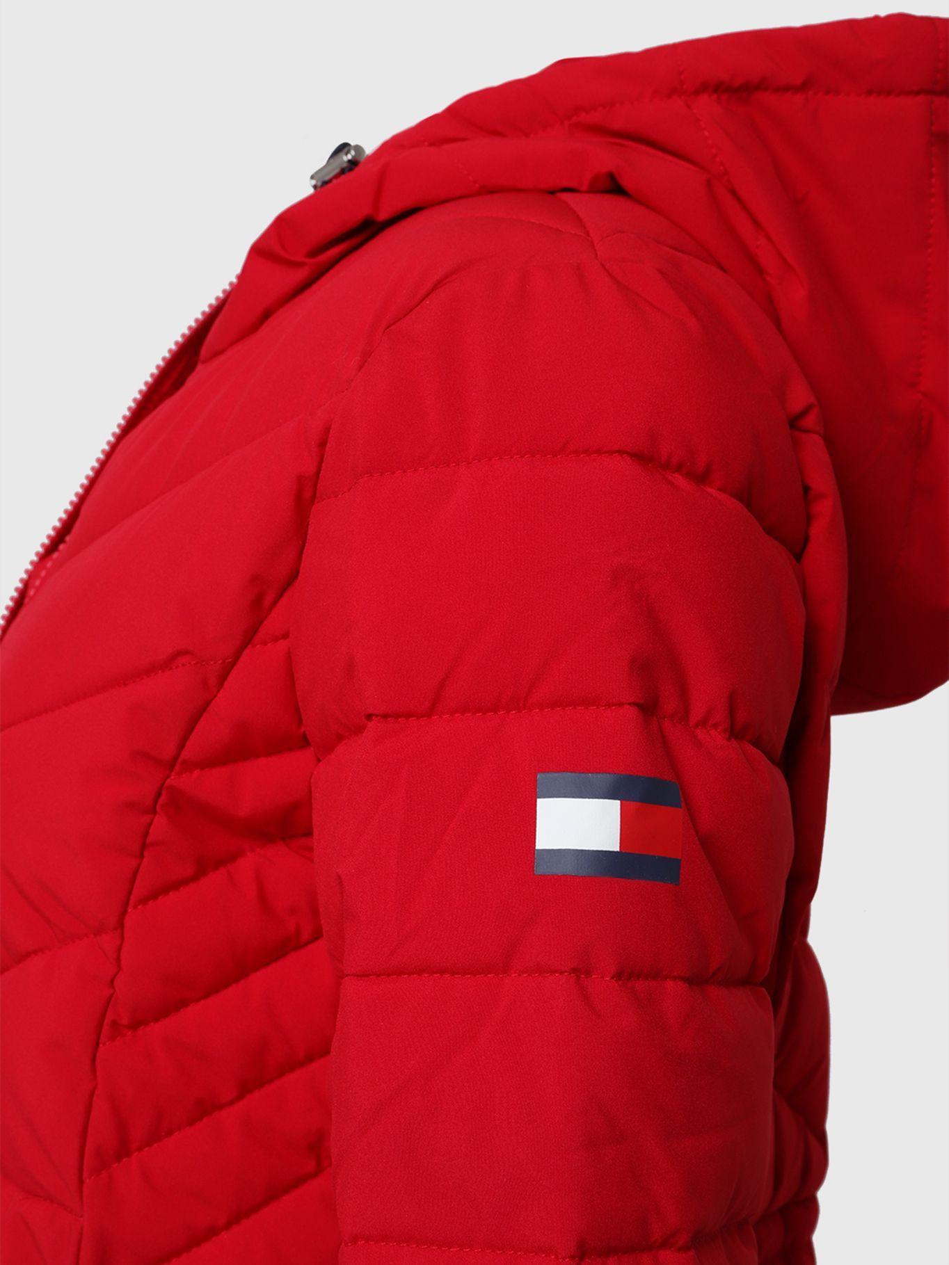 Chaqueta Packable Essential Logo Rojo Tommy Hilfiger-3