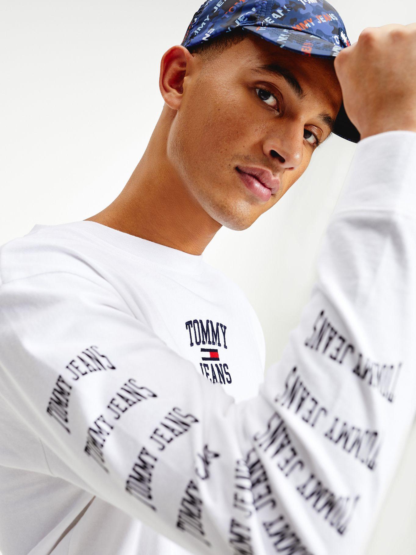 Polera Graphic Logo Blanco Tommy Jeans F2-2