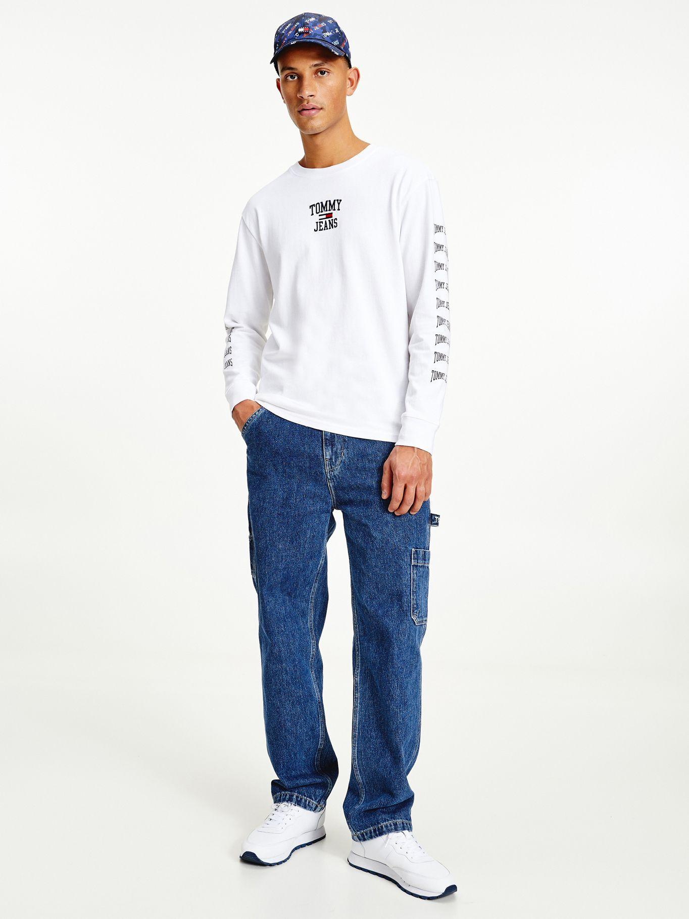 Polera Graphic Logo Blanco Tommy Jeans F2-0