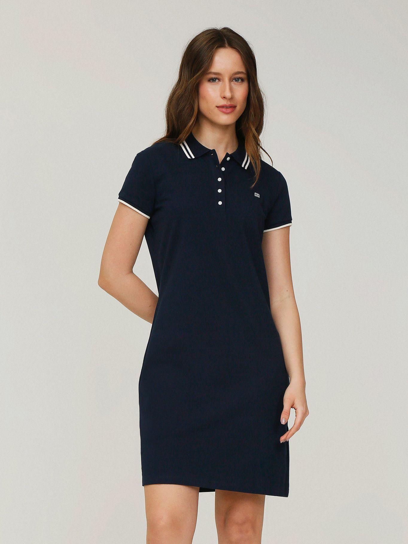 Vestido Sporty Polo Azul Tommy Hilfiger-0