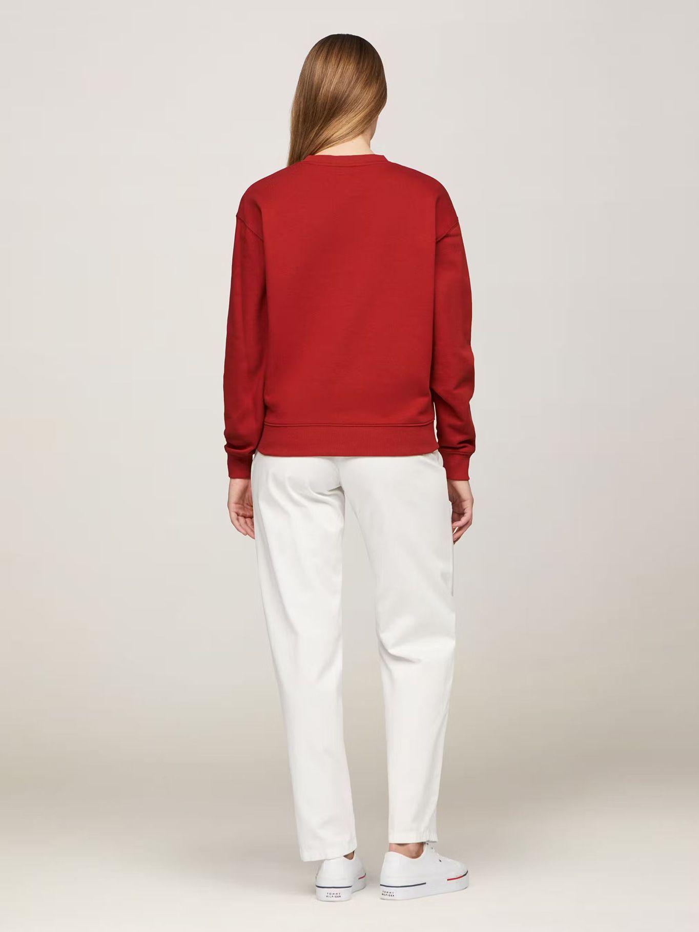 Polerón Modern Mujer NXN Logo Rojo Tommy Hilfiger-2