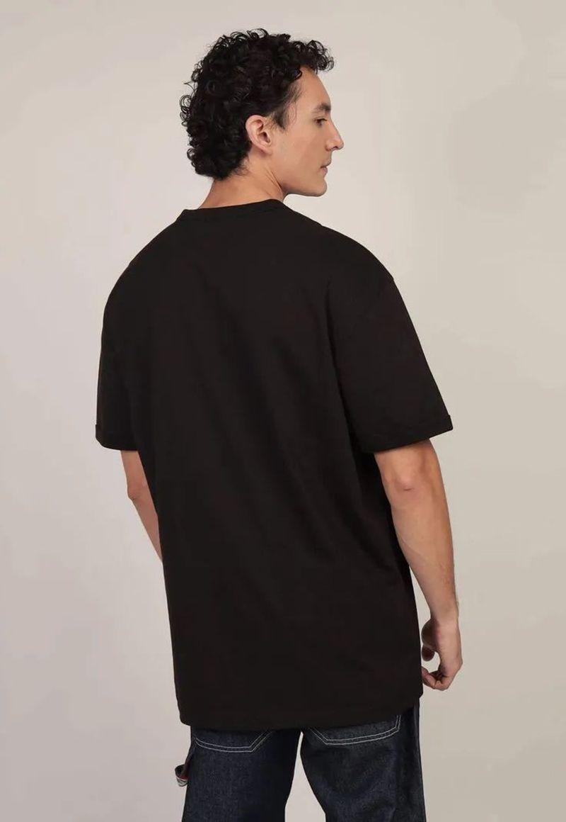 Polera Corte Regular Con Bolsillo Negro Tommy Hilfiger-2