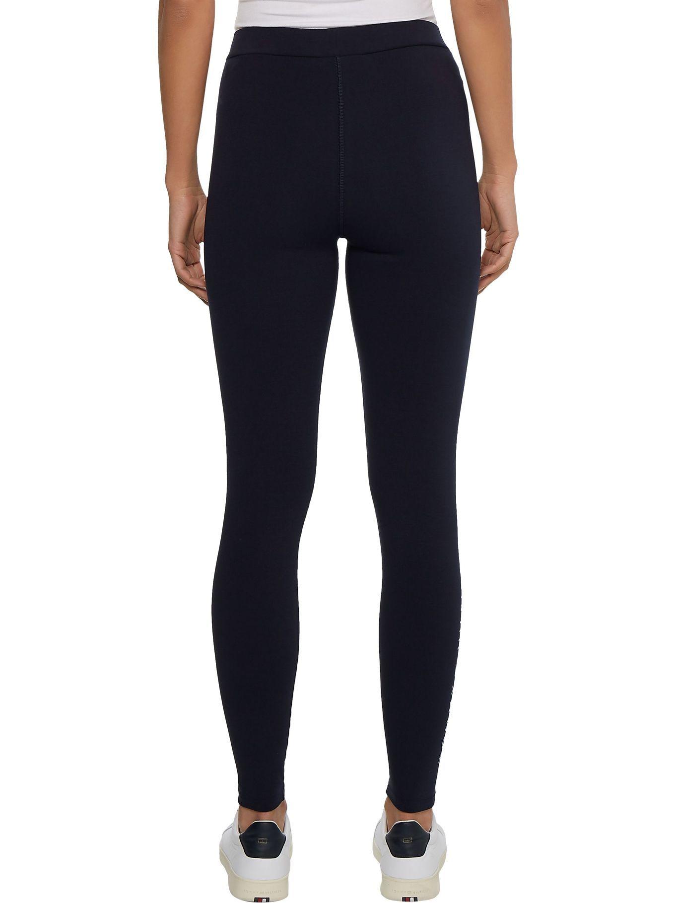 Legging Hilfiger Logo Azul Tommy Hilfiger E2-1