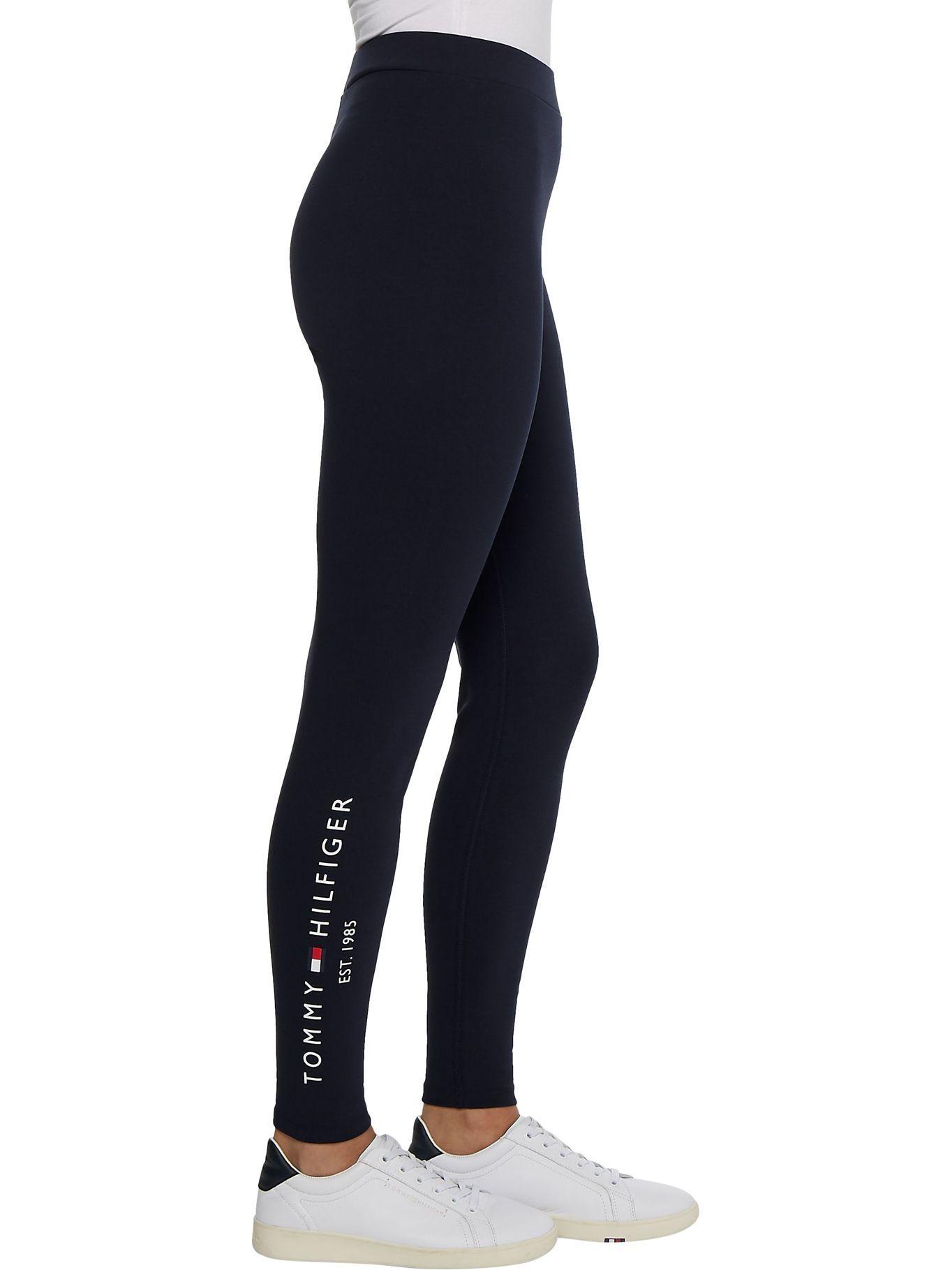 Legging Hilfiger Logo Azul Tommy Hilfiger E2-2