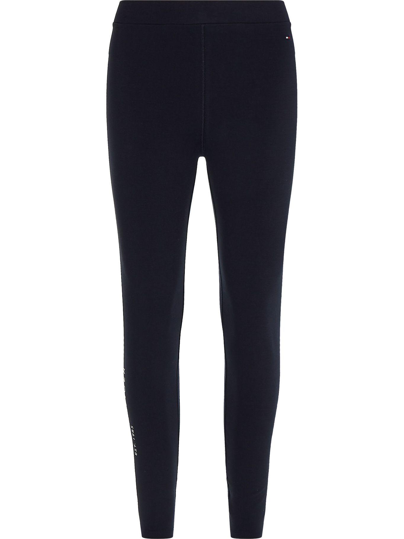 Legging Hilfiger Logo Azul Tommy Hilfiger E2-3