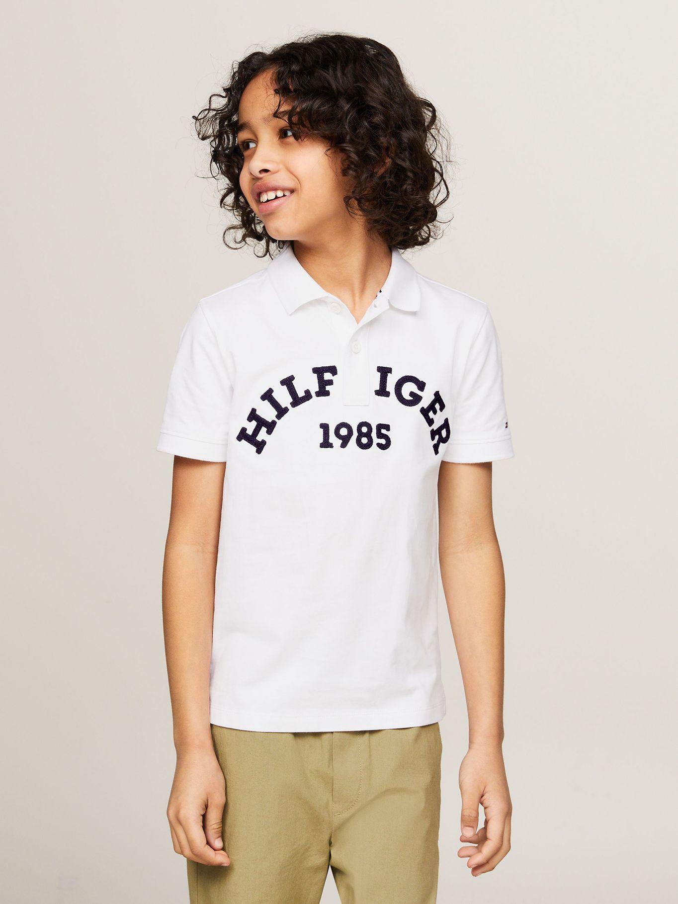 Polo Con Logo Monotipo YBR Blanco Tommy Hilfiger-0