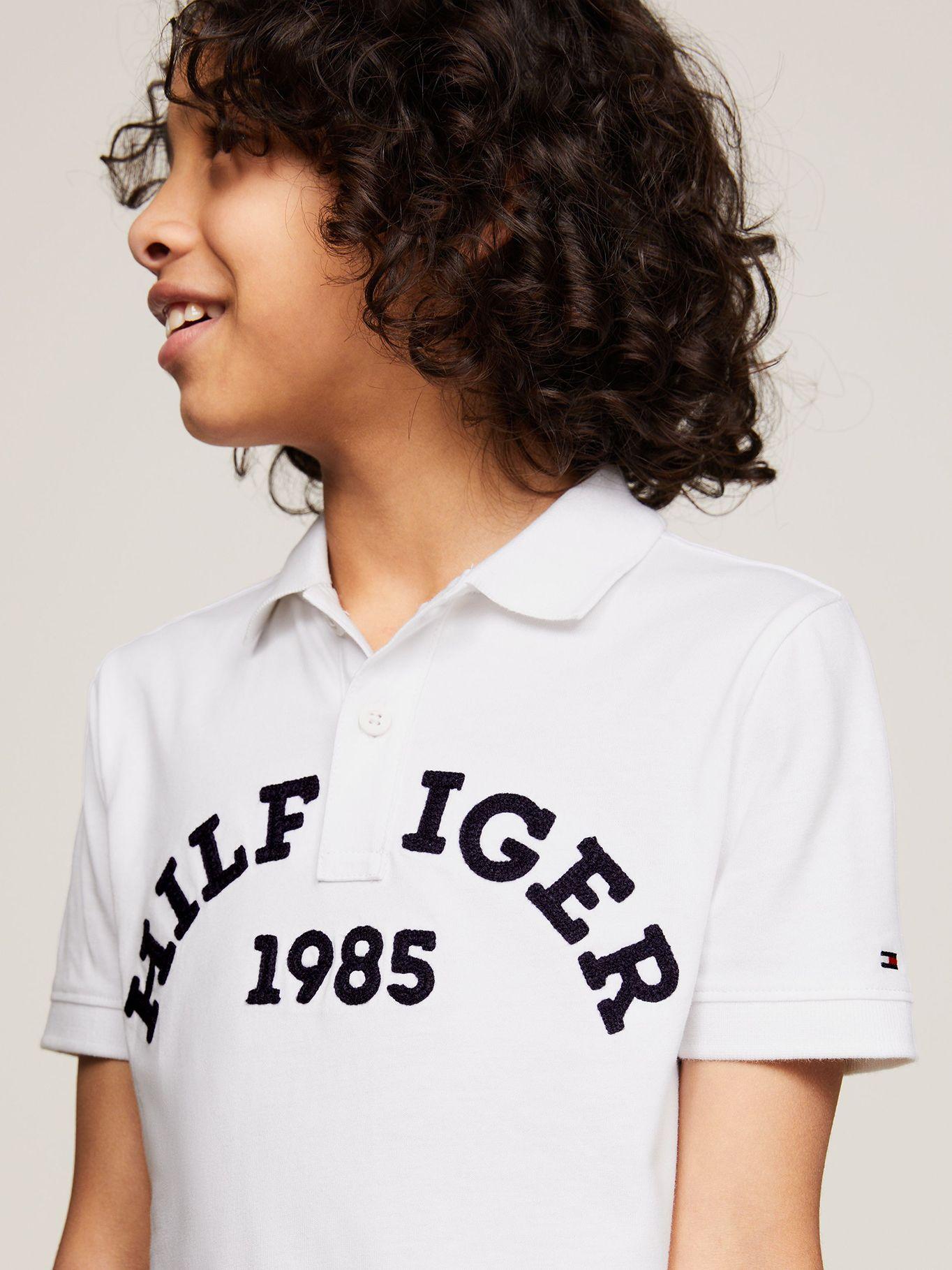 Polo Con Logo Monotipo YBR Blanco Tommy Hilfiger-3