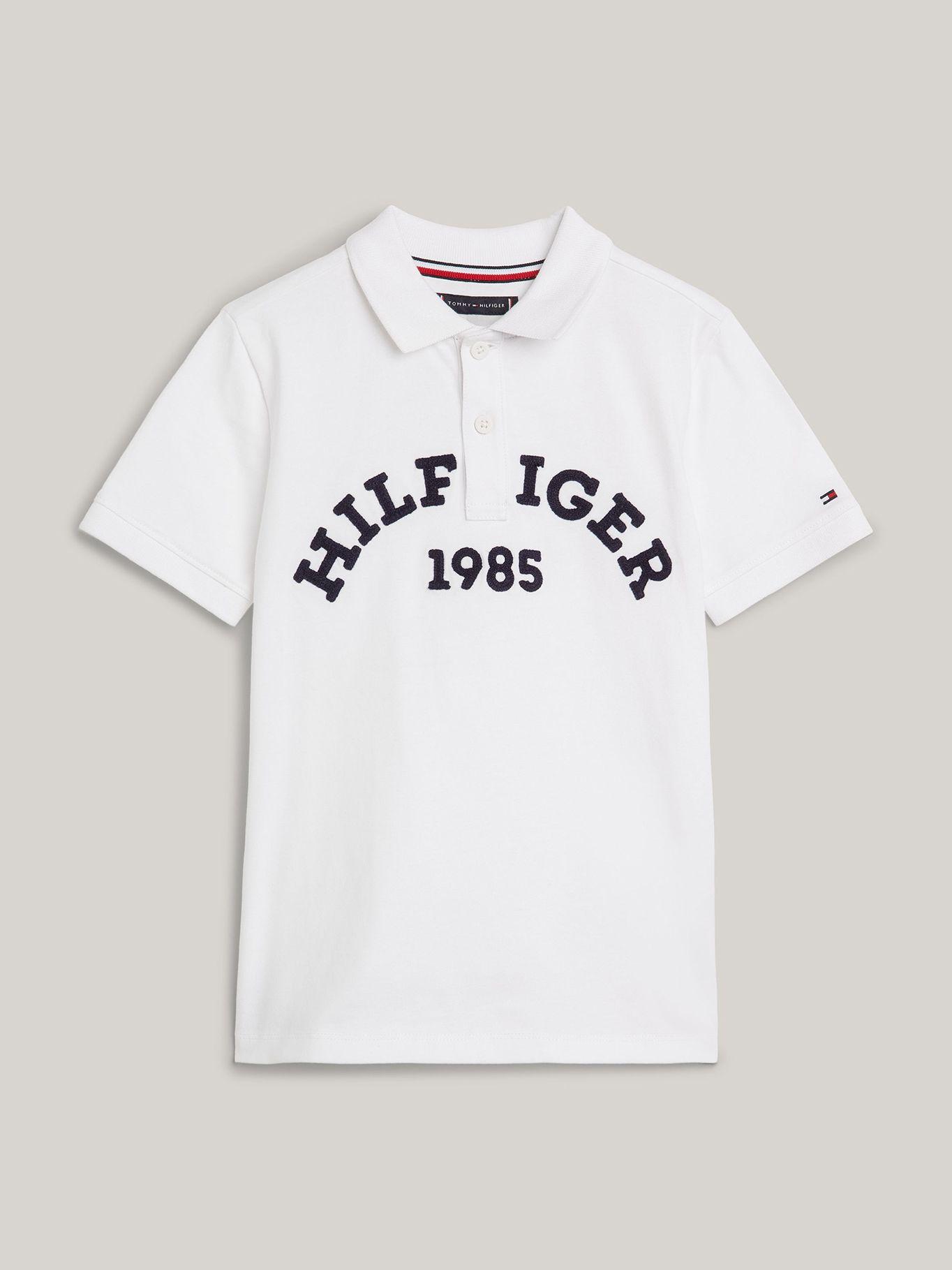 Polo Con Logo Monotipo YBR Blanco Tommy Hilfiger-4