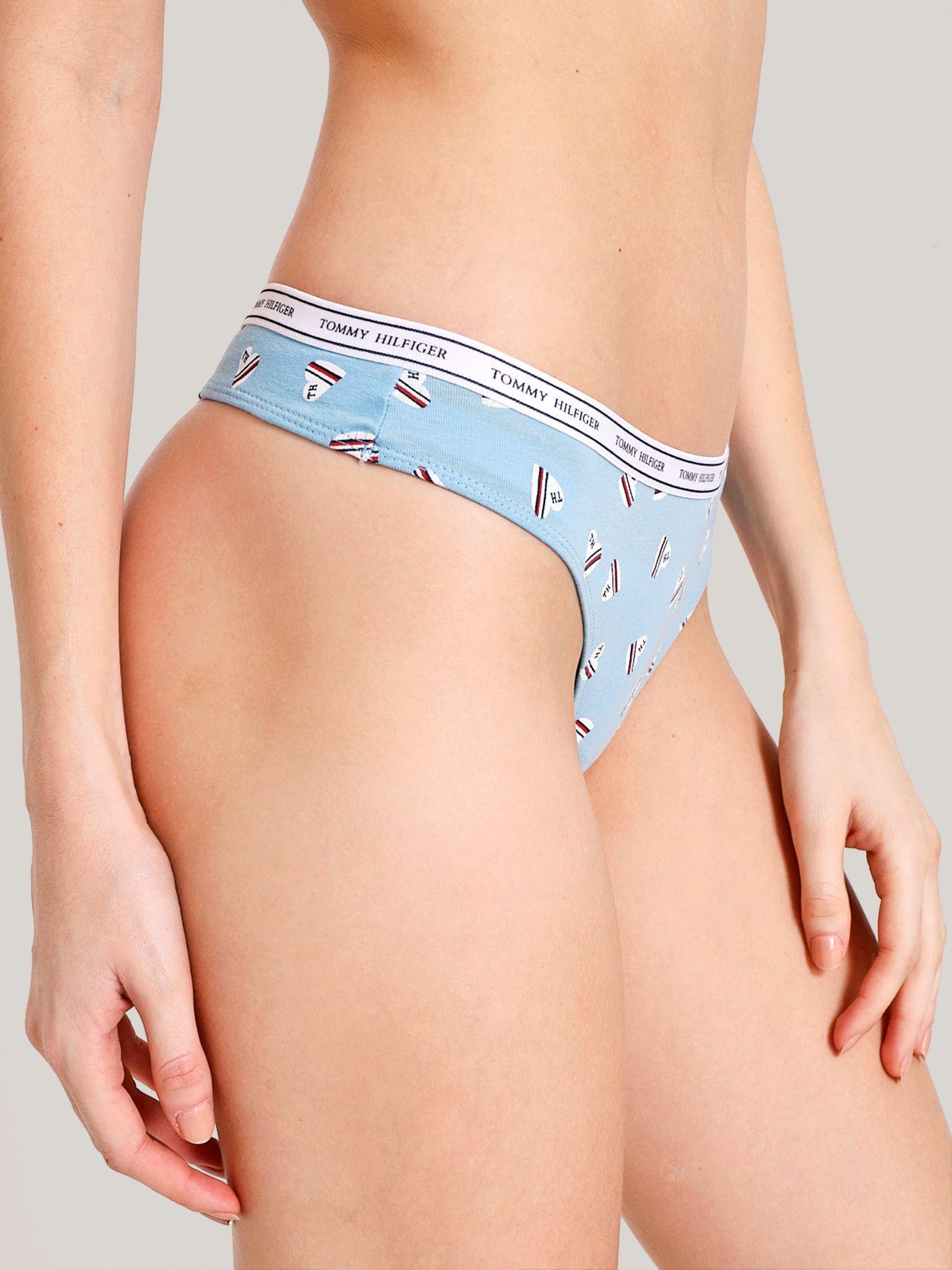 Colaless Con Logo En La Cintura Celeste Tommy Hilfiger-3