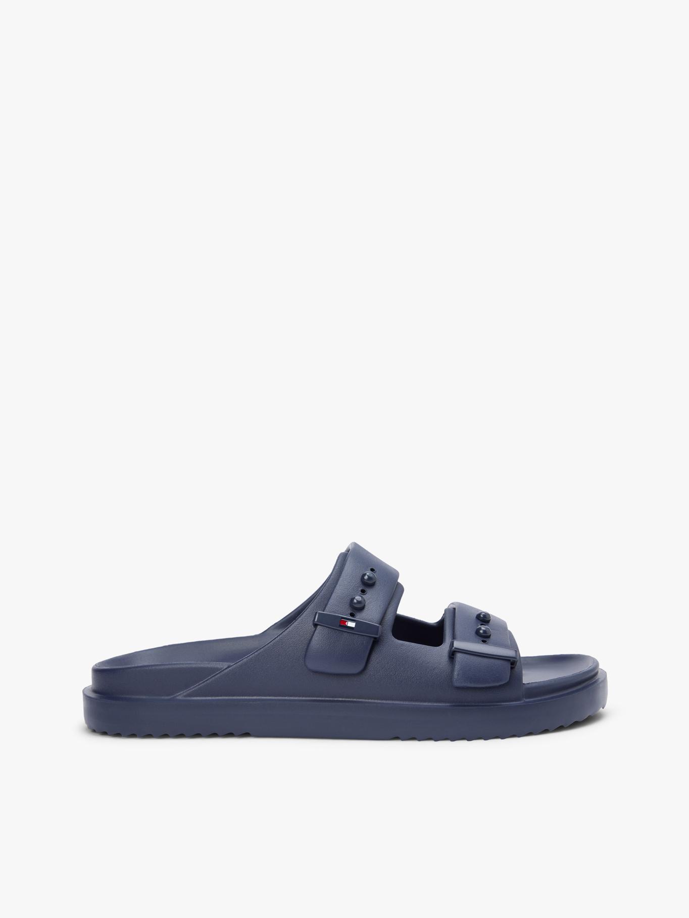 Sandalias Con Hebillas Y Suela Dentada-4