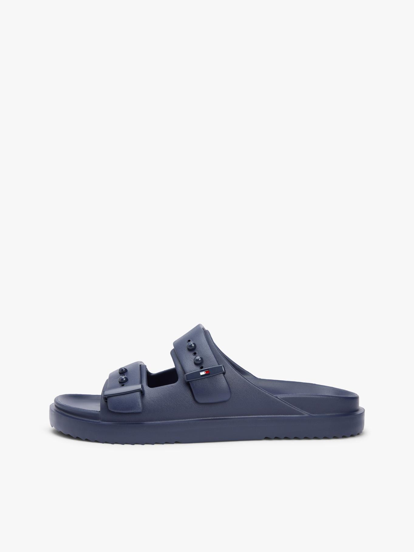 Sandalias Con Hebillas Y Suela Dentada-5