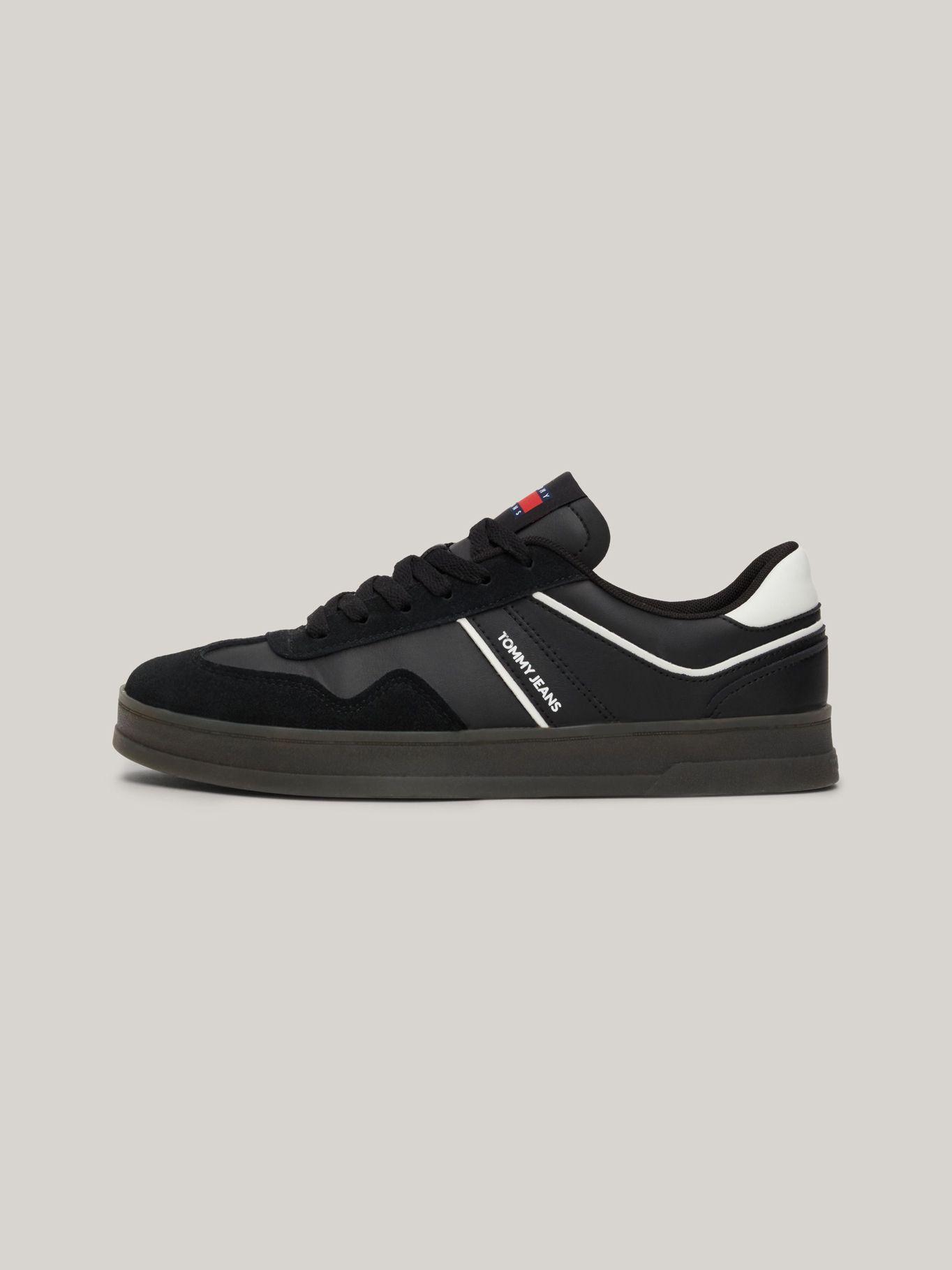 Zapatillas Texturizadas Con Logo Negro Tommy Hilfiger-5