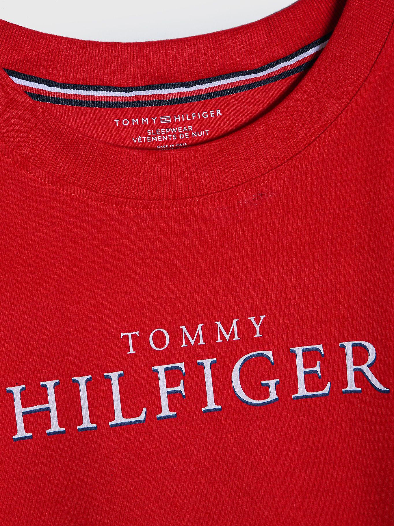 Camisón Essential Con Logo Rojo Tommy Hilfiger-2