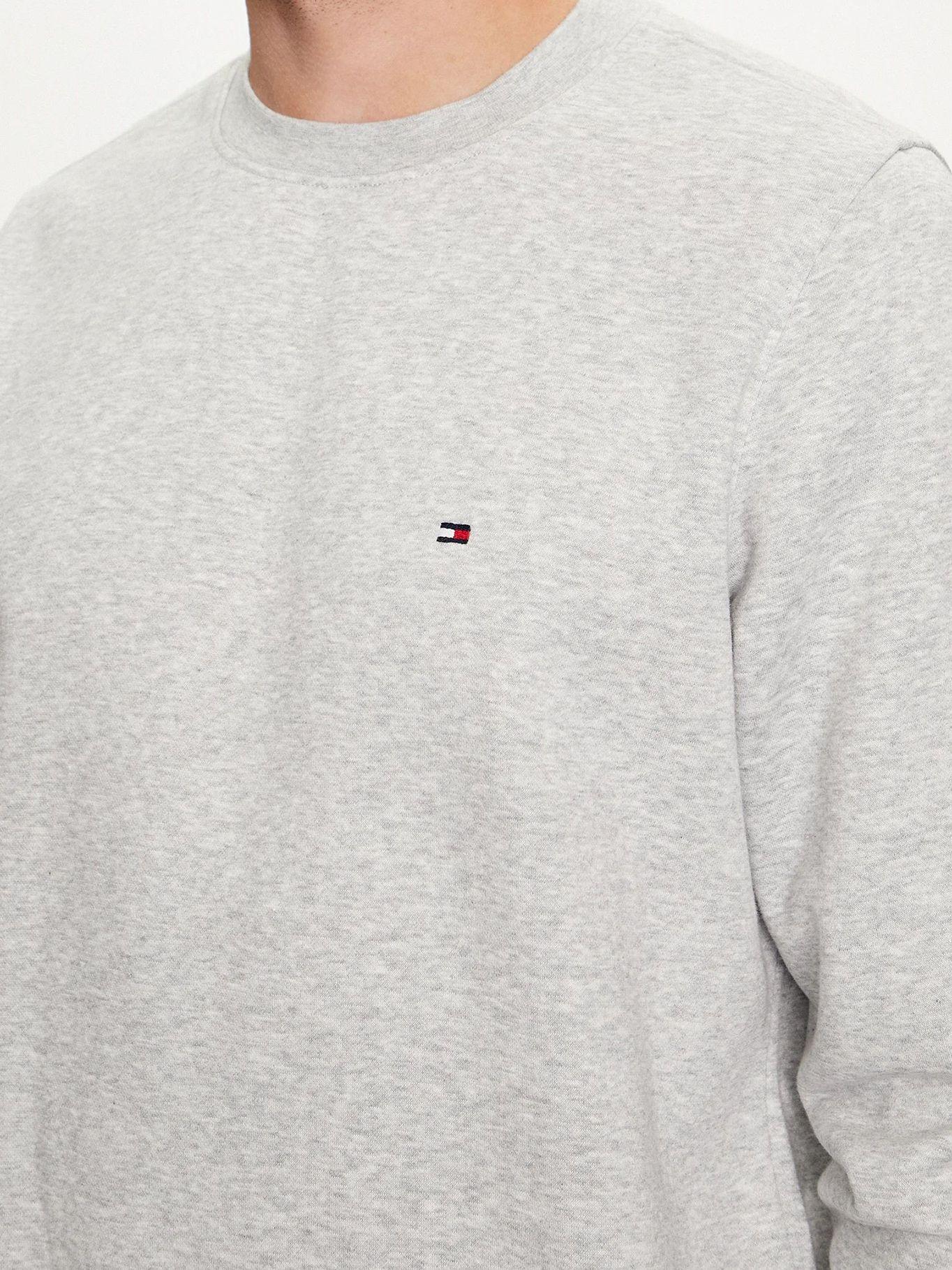 Polerón Essential Neck Gris Tommy Hilfiger-3