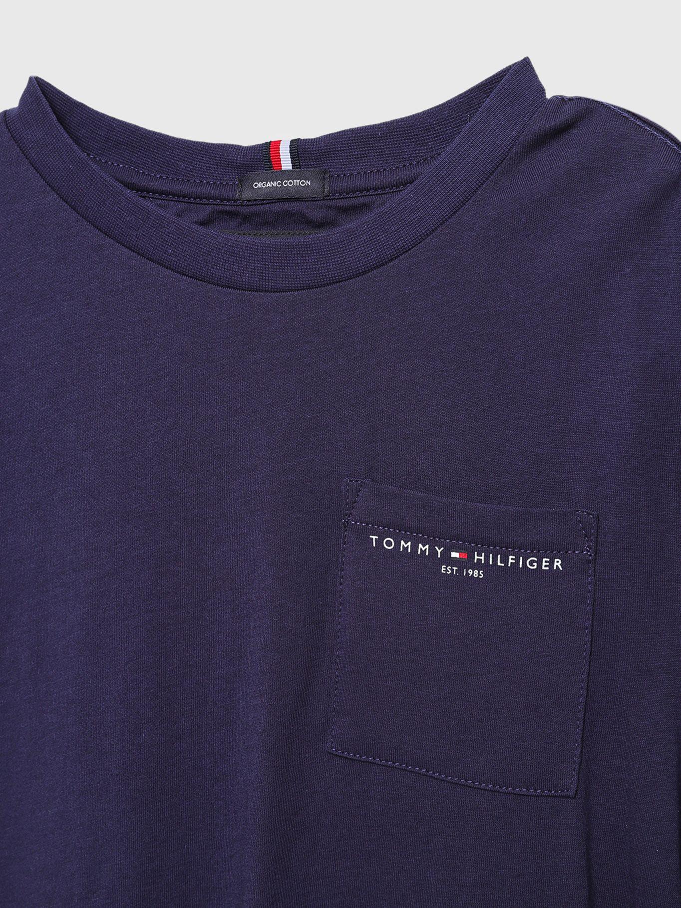 Polera Essential Con Bolsillo Azul Tommy Hilfiger-2