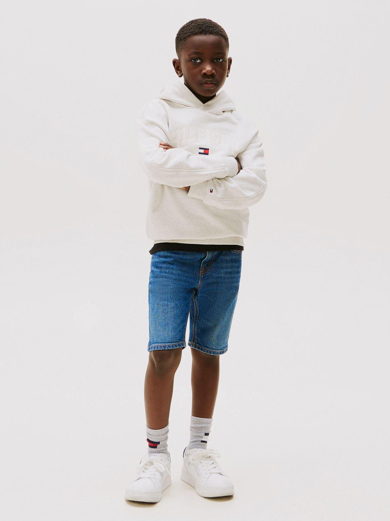 Short Vaquero Scanton Ajustado Azul Tommy Hilfiger-0