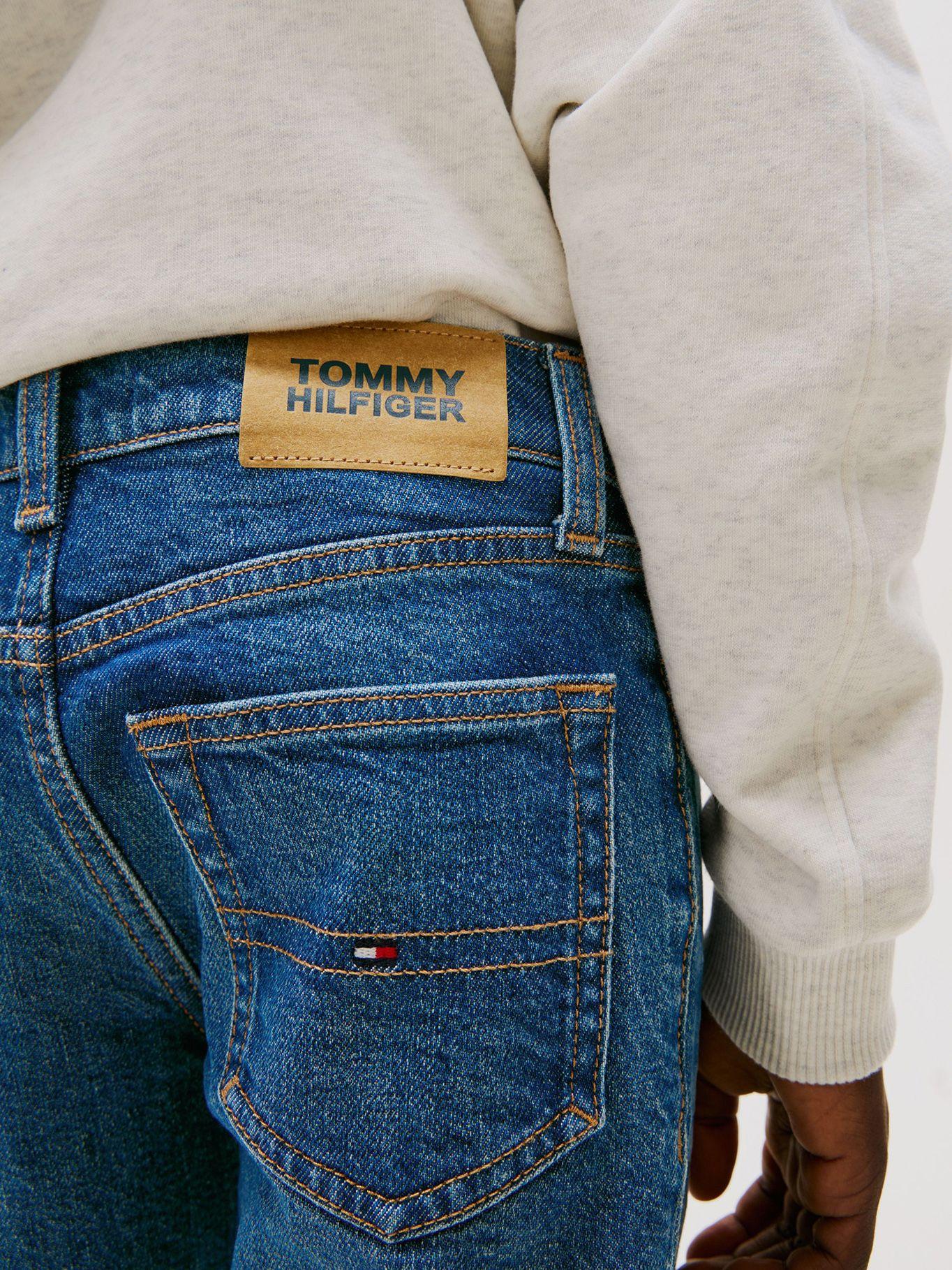 Short Vaquero Scanton Ajustado Azul Tommy Hilfiger-3