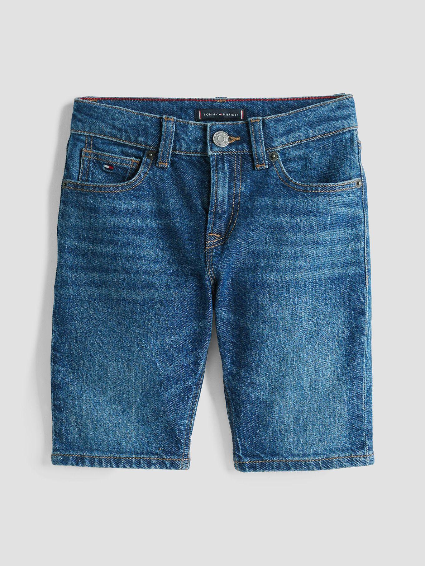 Short Vaquero Scanton Ajustado Azul Tommy Hilfiger-4